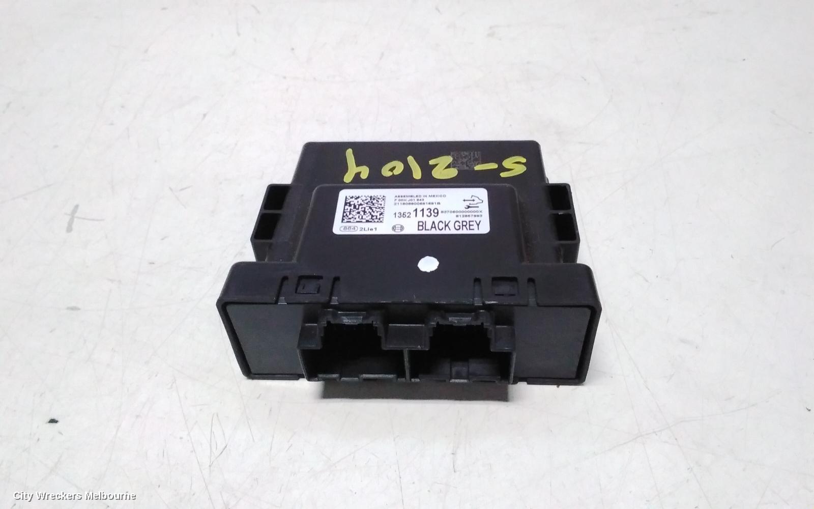 HOLDEN EQUINOX, EQ, 09/2017 - 12/2020, PARK ASSIST CONTROL COMPUTER MODULE 13521139: 116047