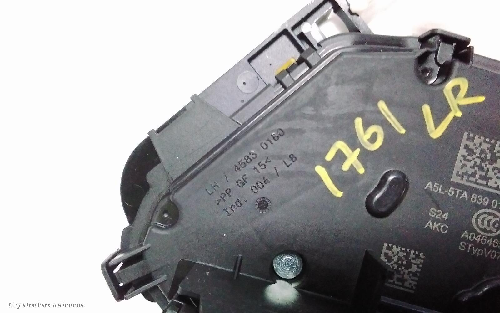 VOLKSWAGEN T-CROSS DOOR/BOOT/GATE LOCK, LEFT REAR DOOR LOCK, C1, 01/2020 ONWARDS