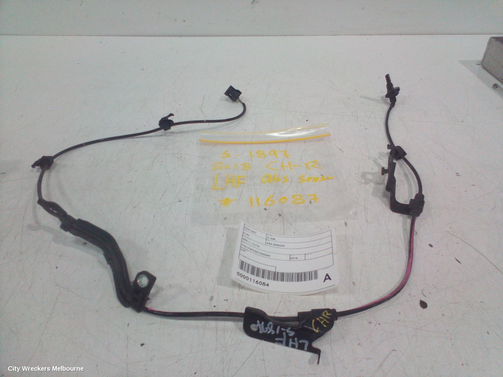 TOYOTA C-HR ABS SENSOR, GEN 1, 12/2016 - 09/2023
