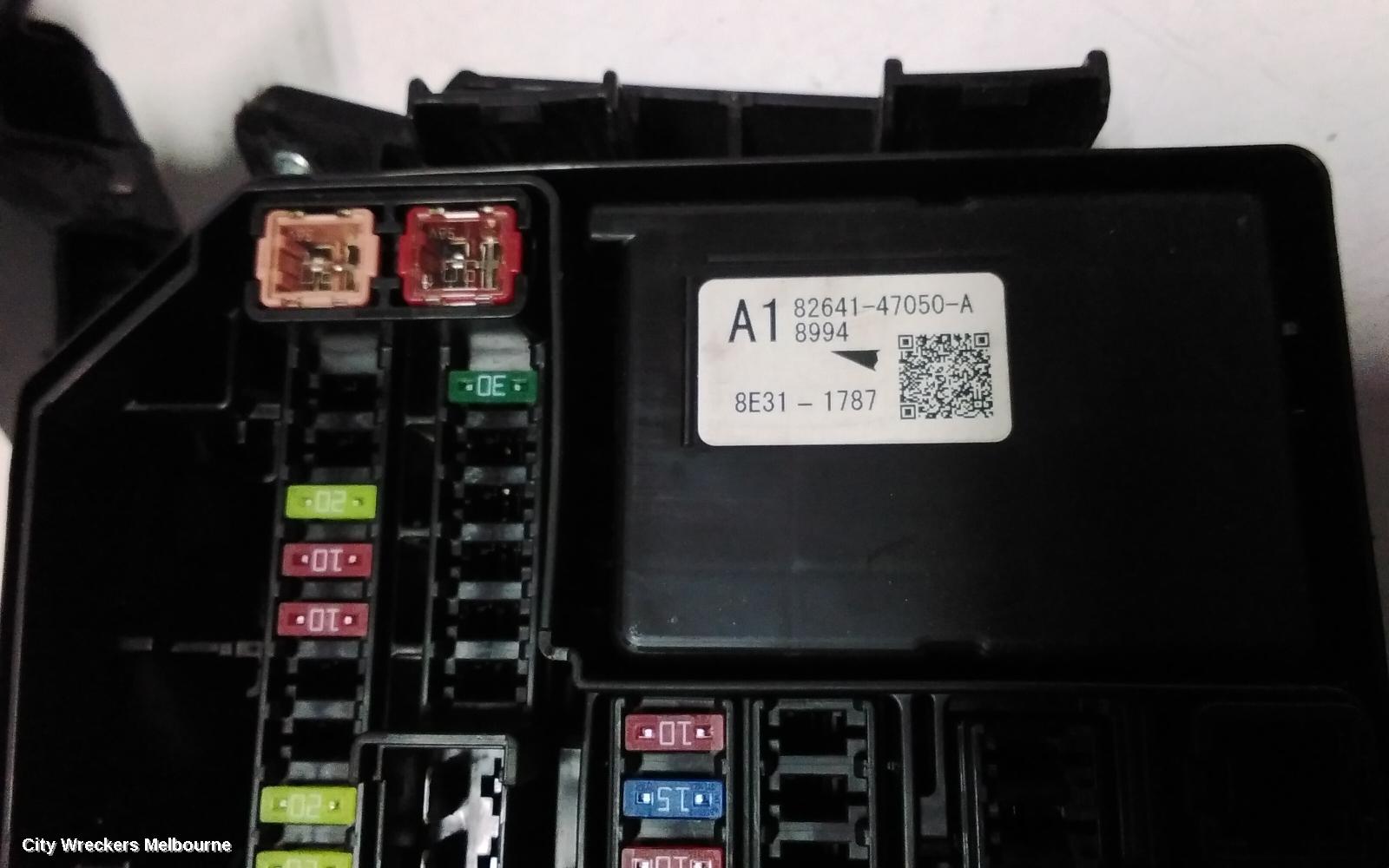 TOYOTA C-HR FUSE BOX, GEN 1, 12/2016 - 09/2023