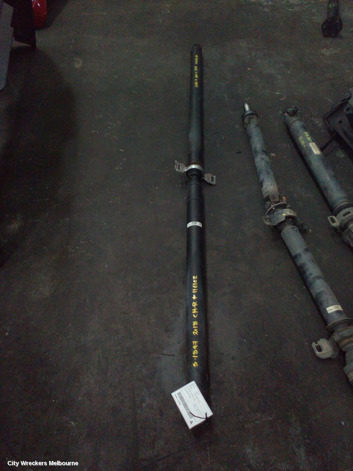 TOYOTA C-HR REAR DRIVE SHAFT, 1.2, PETROL, NGX50R, 12/2016 ONWARDS
