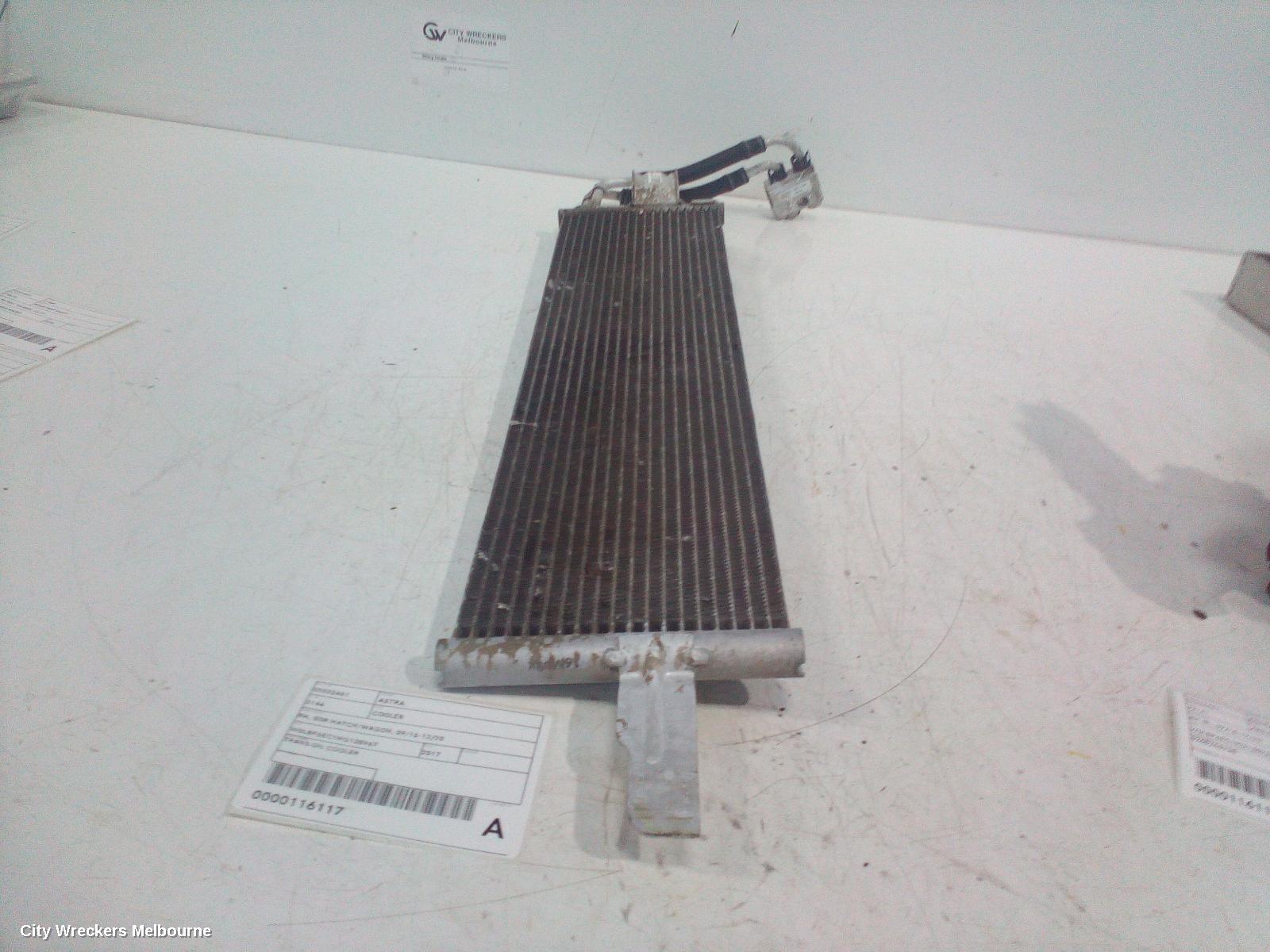 HOLDEN ASTRA COOLER, BK, 5DR HATCH/WAGON, 09/2016 - 12/2020