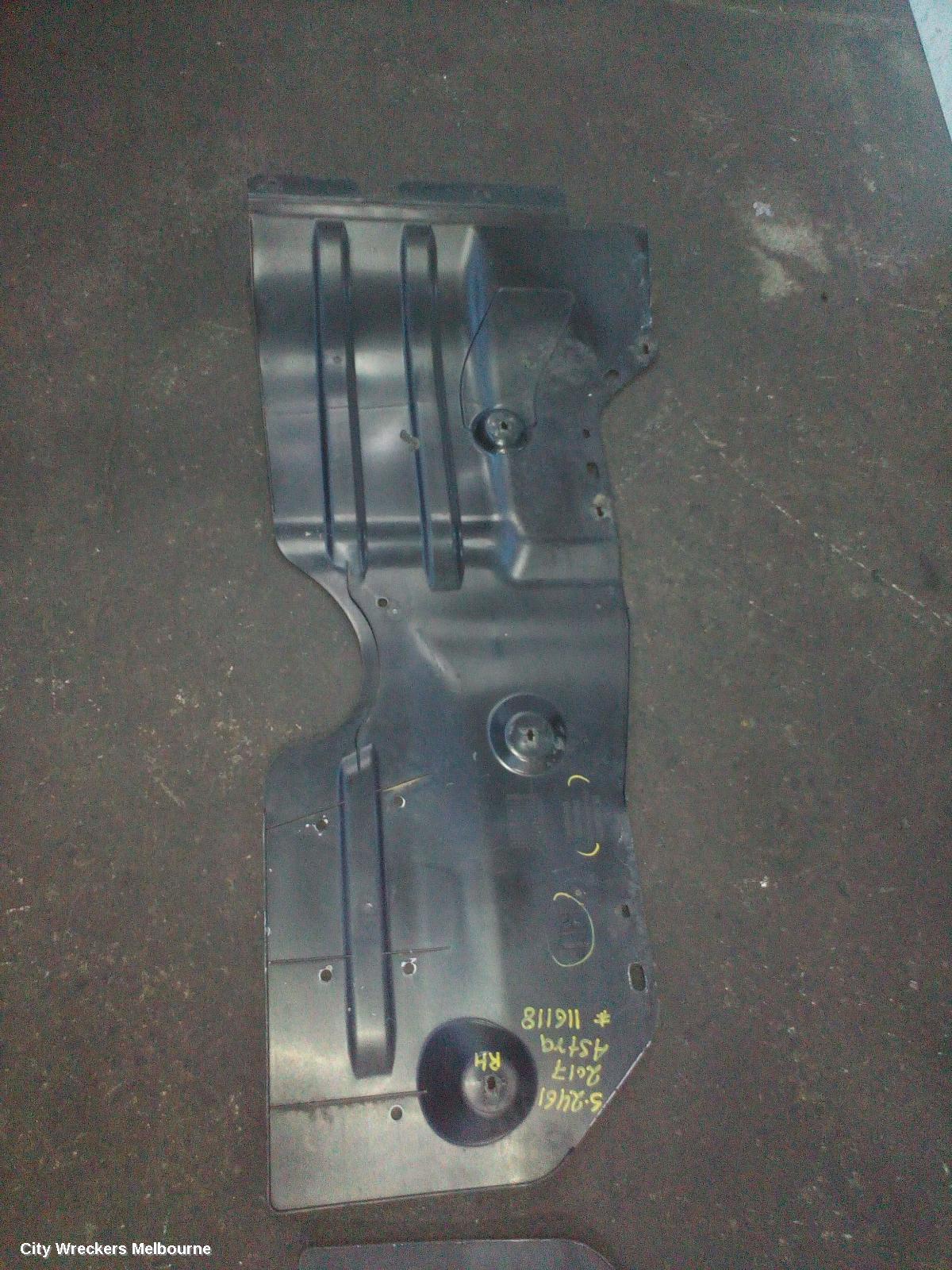 HOLDEN ASTRA LOWER ENGINE SPLASH TRAY, BL, SEDAN, 05/2017 - 12/2020