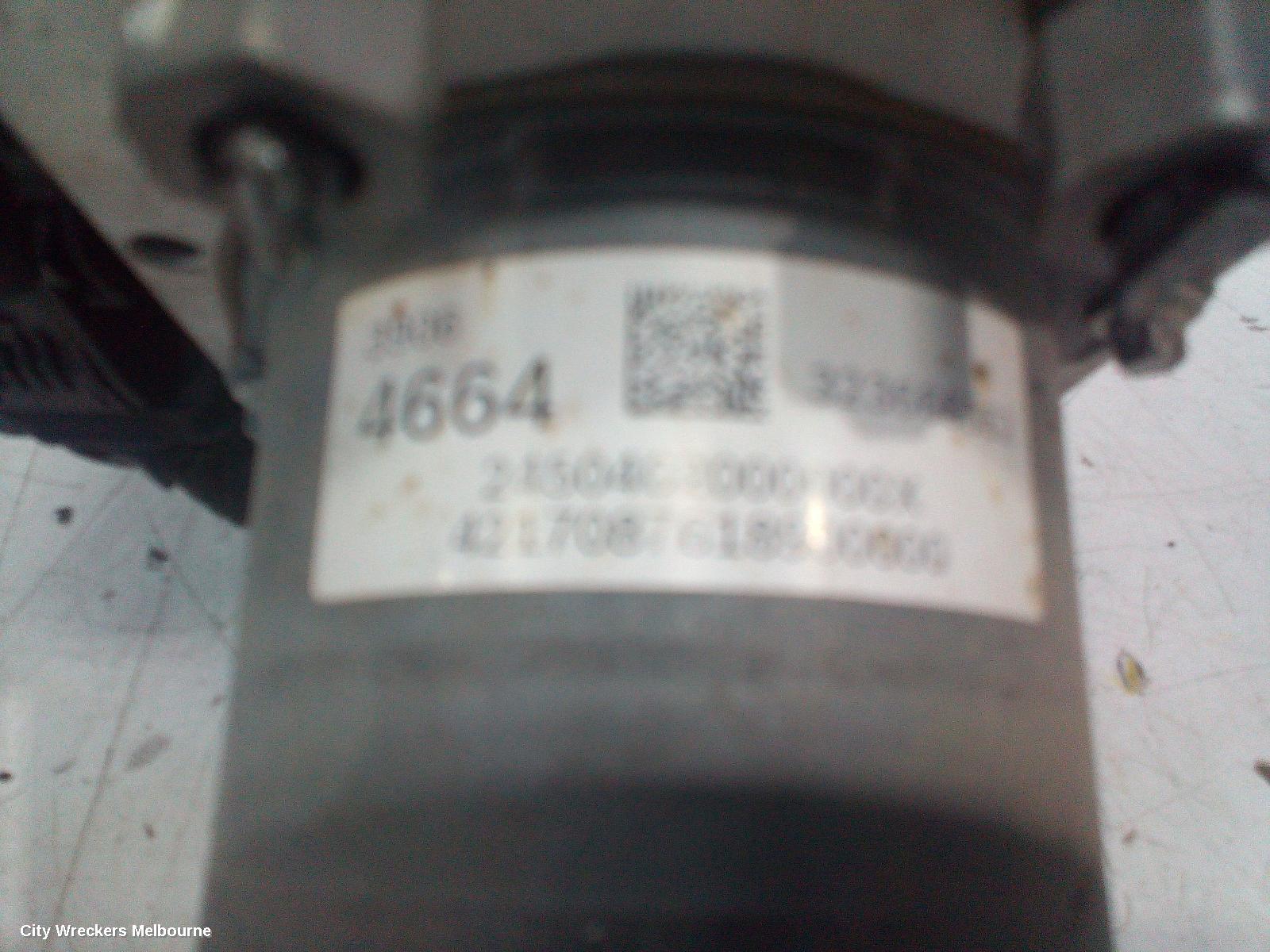 HOLDEN ASTRA ABS PUMP/MODULATOR, BK-BL, 09/2016 - 12/2020