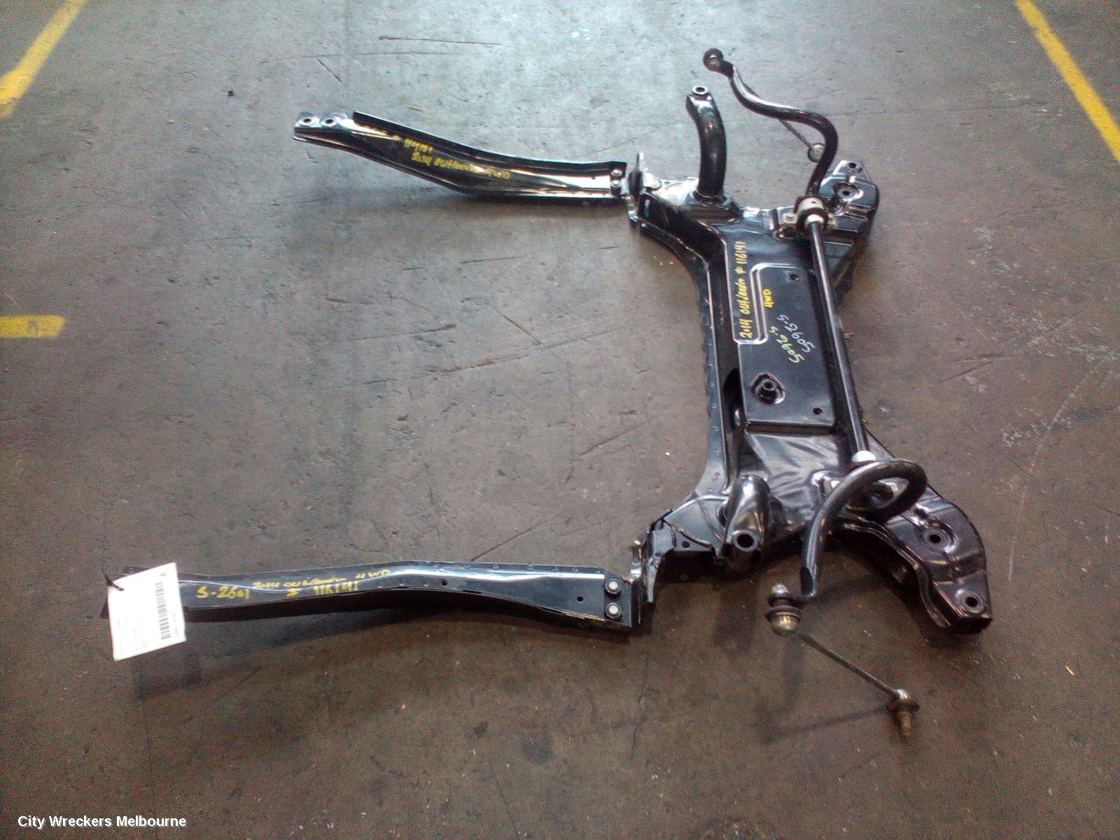 MITSUBISHI OUTLANDER FRT XMEMBER/CRADLE, ZJ, CROSSMEMBER, 10/2012 - 03/2015
