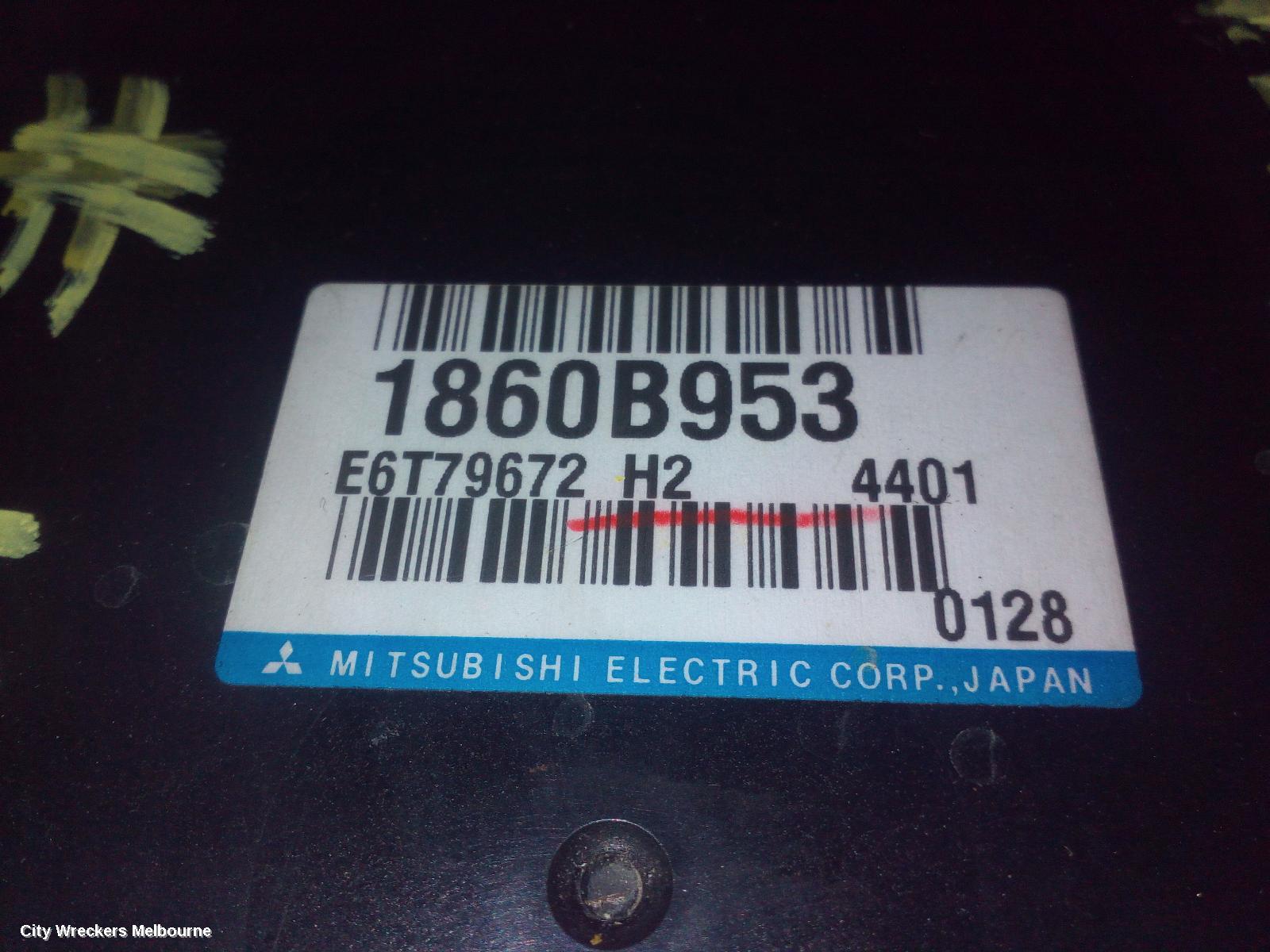 MITSUBISHI OUTLANDER ECU, ENGINE ECU, 2.4, PETROL, AUTO T/M, ECU ONLY, ZJ-ZL, 10/2012 - 07/2021