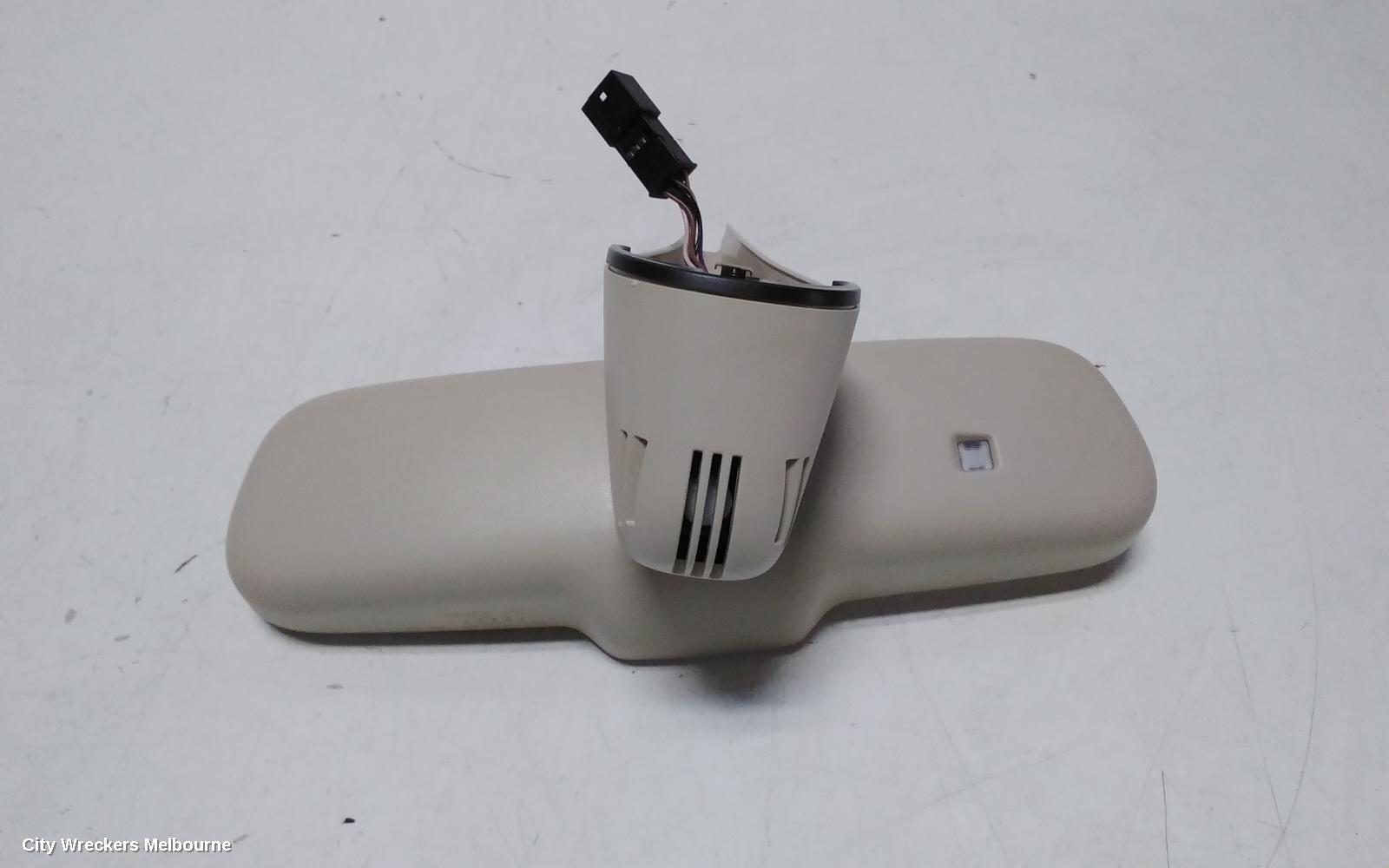 AUDI Q7 INTERIOR MIRROR, 4L, BLACK PLUG, 09/2006 - 08/2015