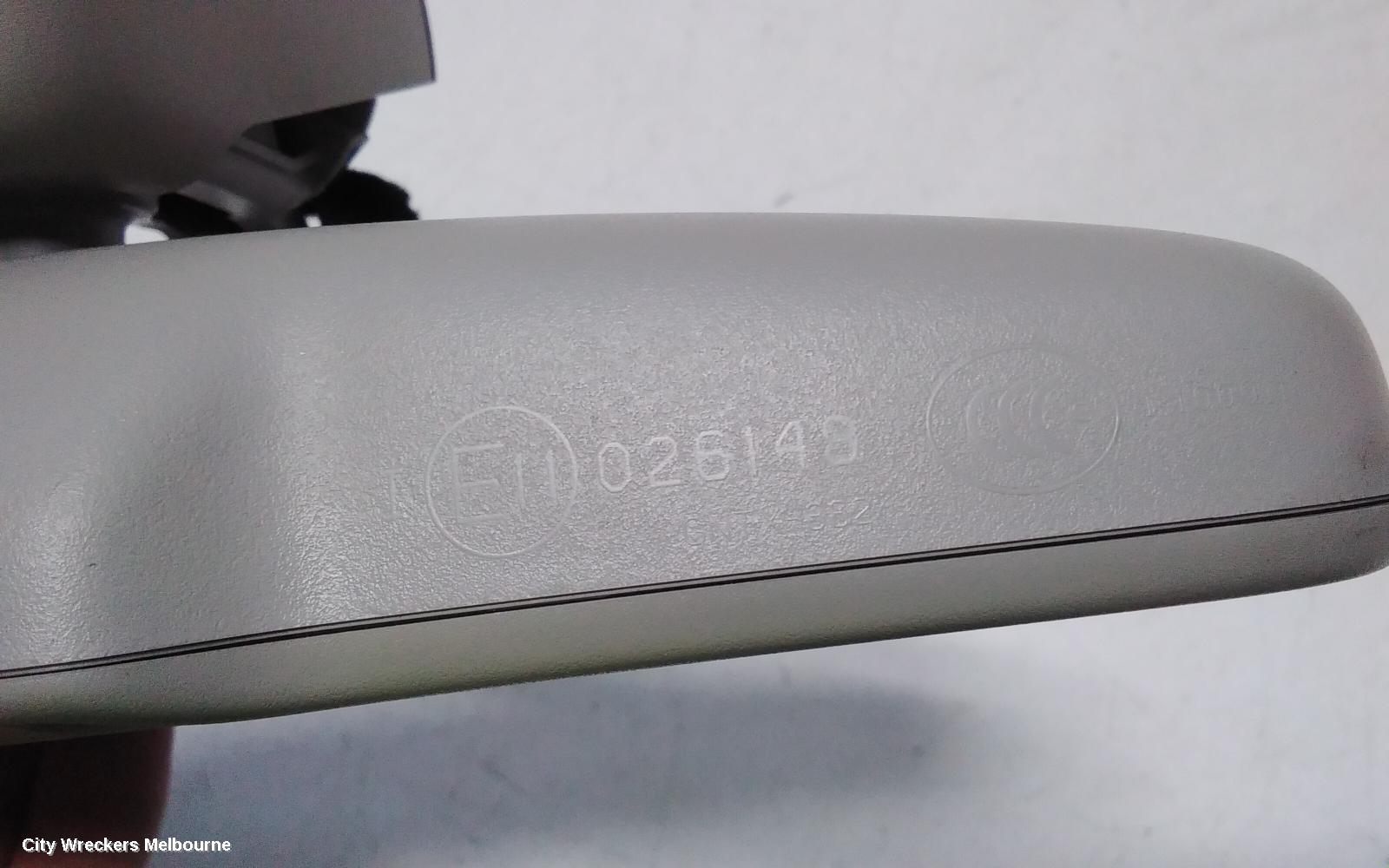 AUDI Q7 INTERIOR MIRROR, 4L, BLACK PLUG, 09/2006 - 08/2015
