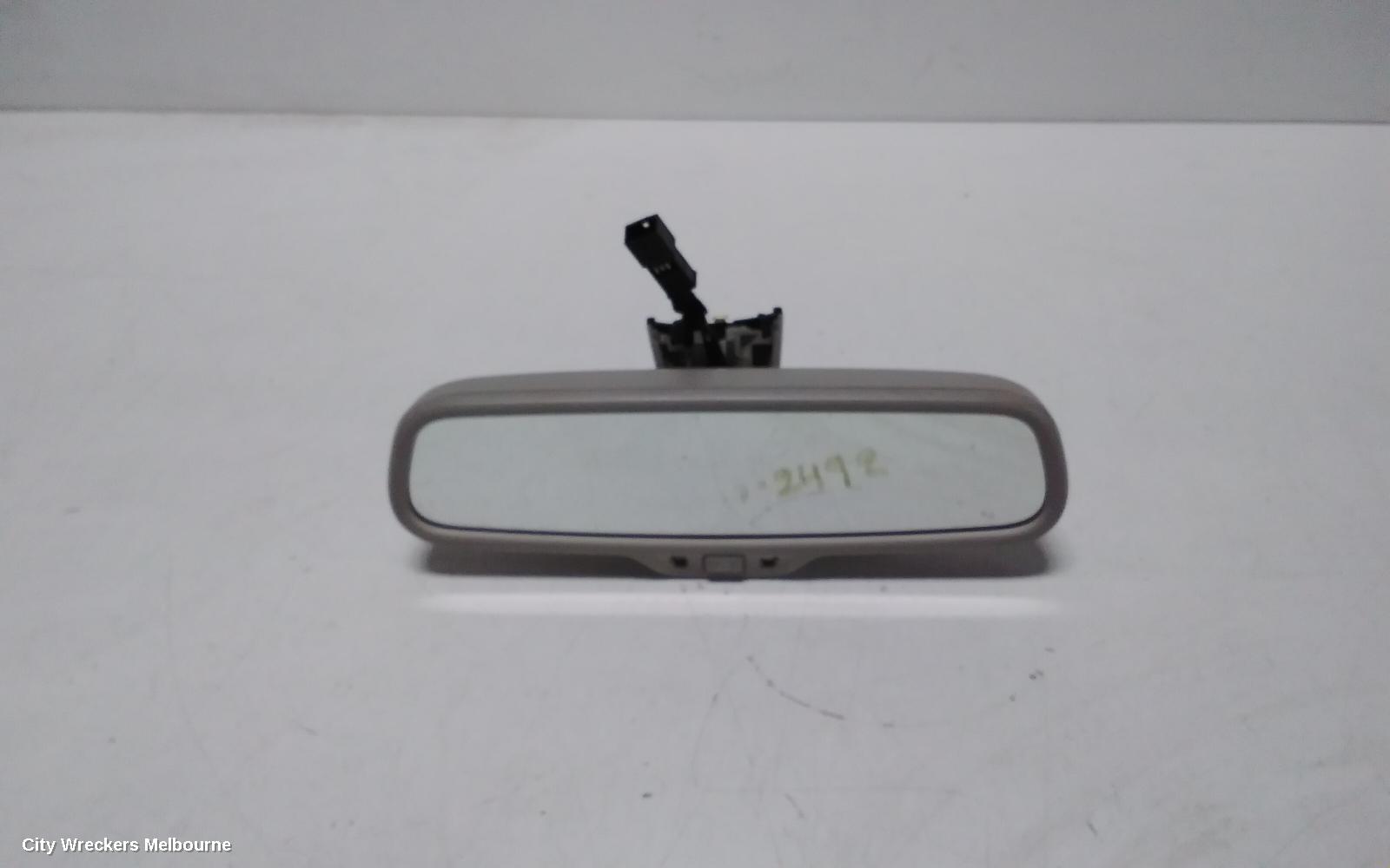 AUDI Q7 INTERIOR MIRROR, 4L, BLACK PLUG, 09/2006 - 08/2015