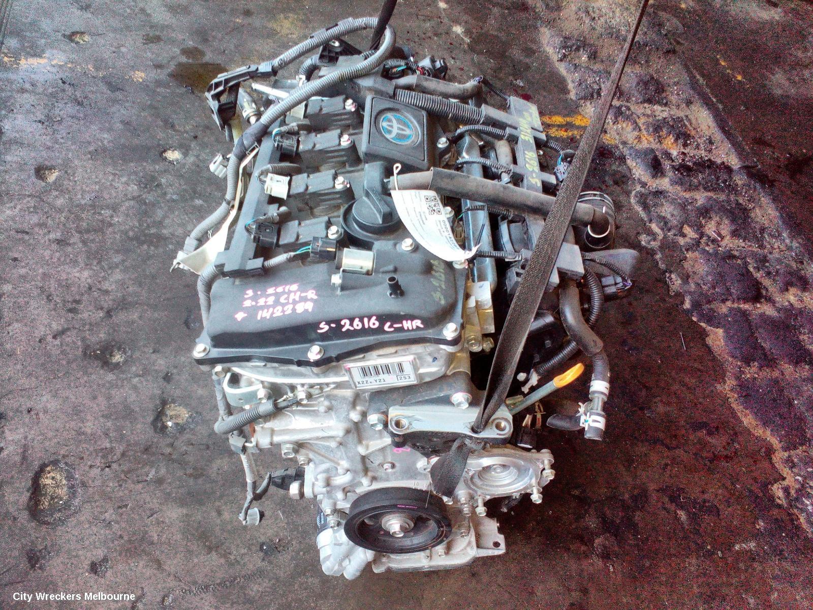 TOYOTA C-HR ENGINE, PETROL, 1.8, 2ZR-FXE, HYBRID, ZYX10R, 10/2019 ONWARDS