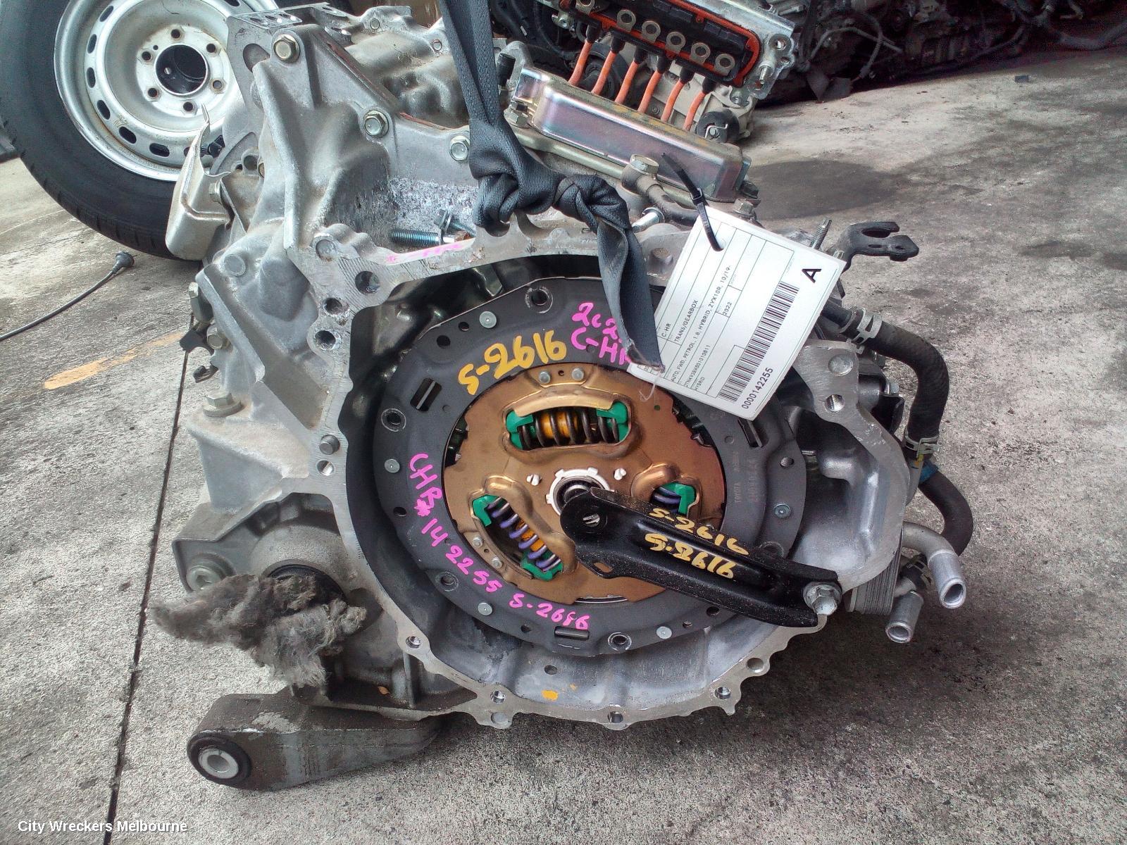 TOYOTA C-HR TRANS/GEARBOX, AUTO, FWD, PETROL, 1.8, HYBRID, ZYX10R, 10/2019 ONWARDS