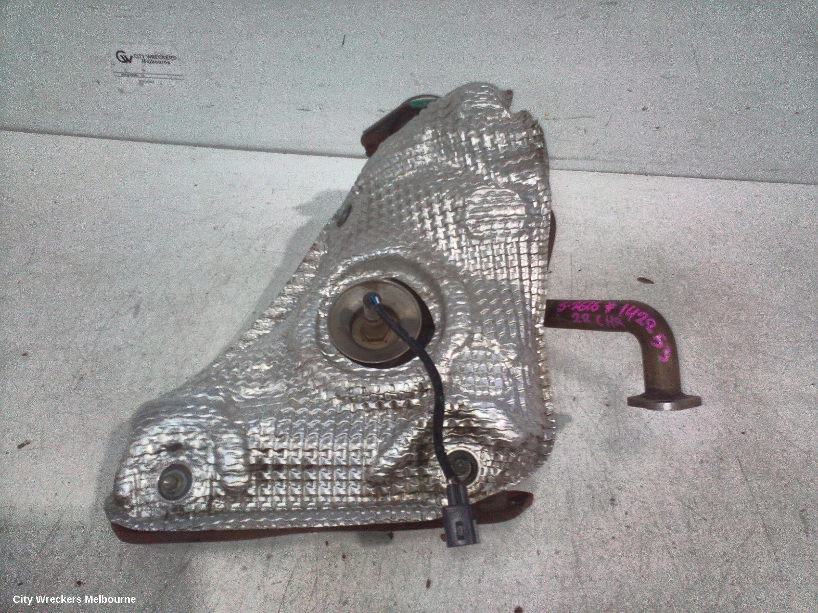 TOYOTA C-HR CATALYTIC CONVERTER, MANIFOLD-CAT TYPE, 1.8, PETROL, ZYX10R, 10/2019 ONWARDS