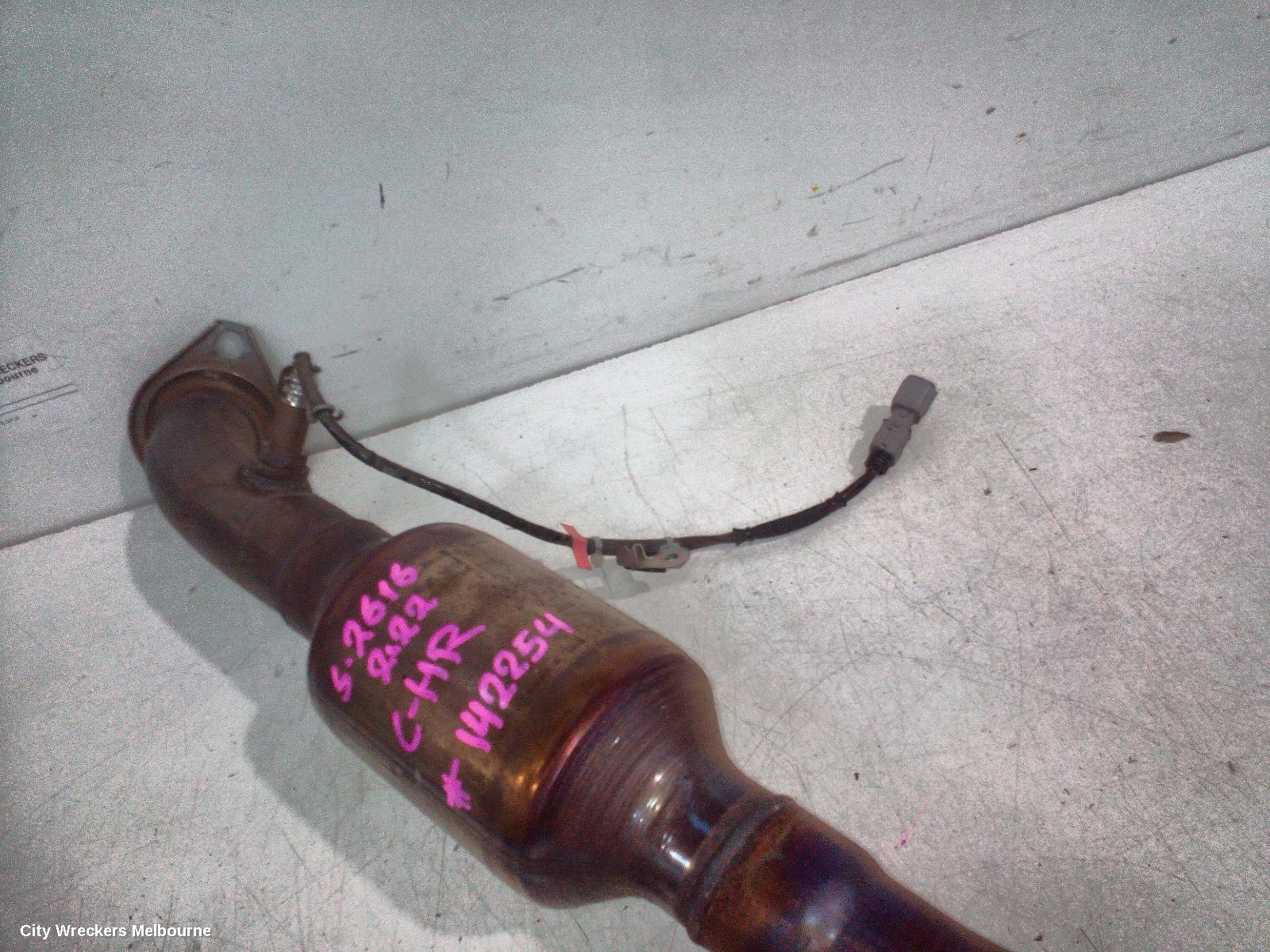 TOYOTA C-HR CATALYTIC CONVERTER, UNDER CAR-CAT TYPE, 1.8, PETROL, ZYX10R, 10/2019 ONWARDS