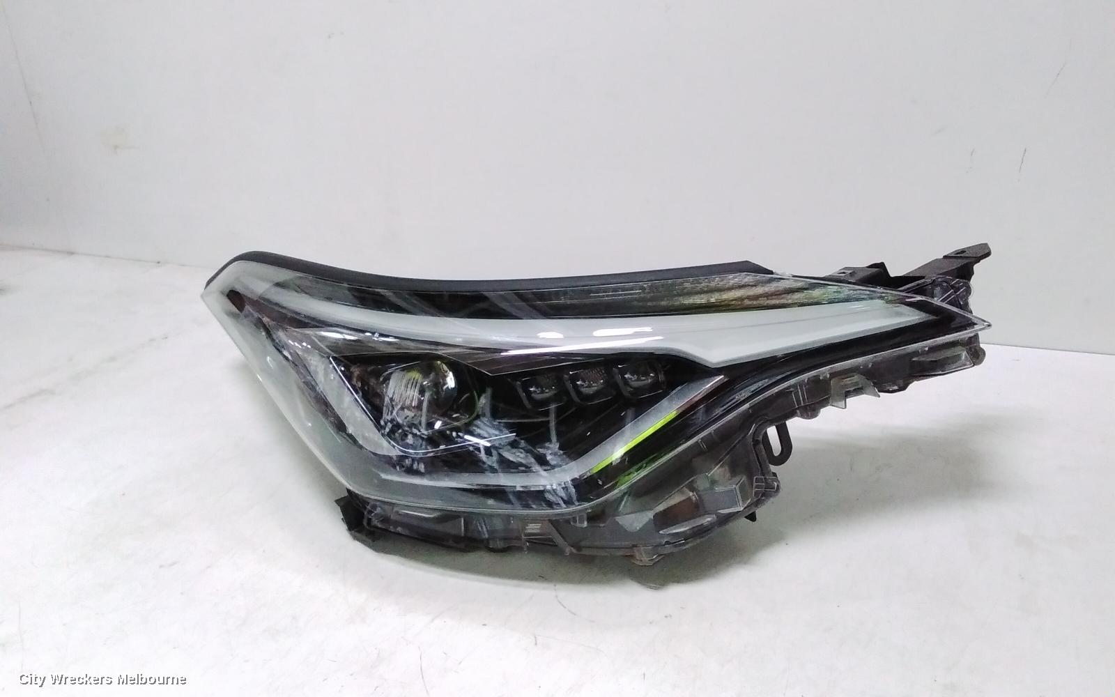 TOYOTA C-HR RIGHT HEADLAMP, GEN 1, LED TYPE, 10/2019 ONWARDS
