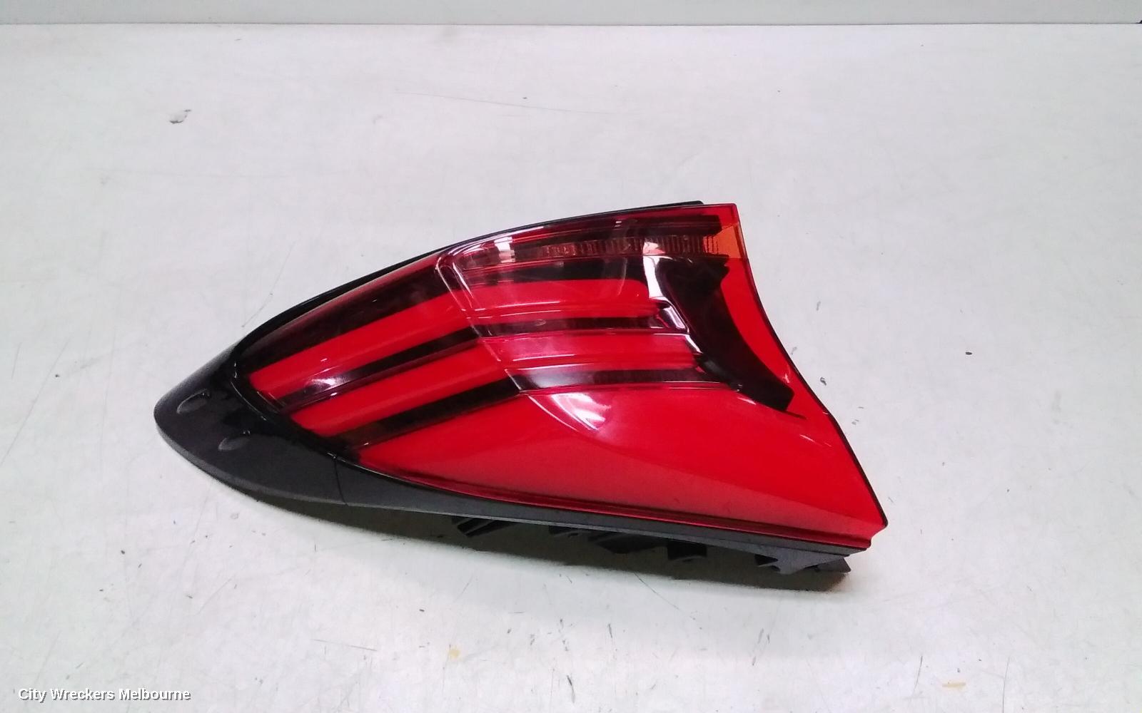 TOYOTA C-HR LEFT TAILLIGHT, GEN 1, LED TYPE, 10/2019 ONWARDS