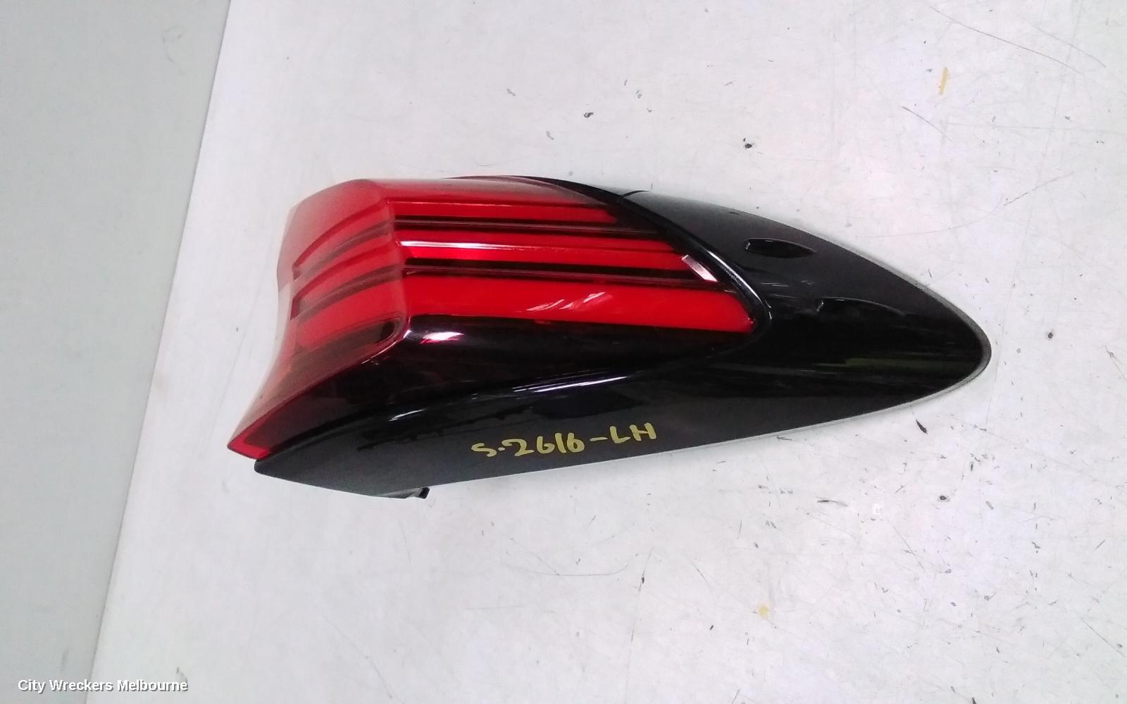 TOYOTA C-HR LEFT TAILLIGHT, GEN 1, LED TYPE, 10/2019 ONWARDS