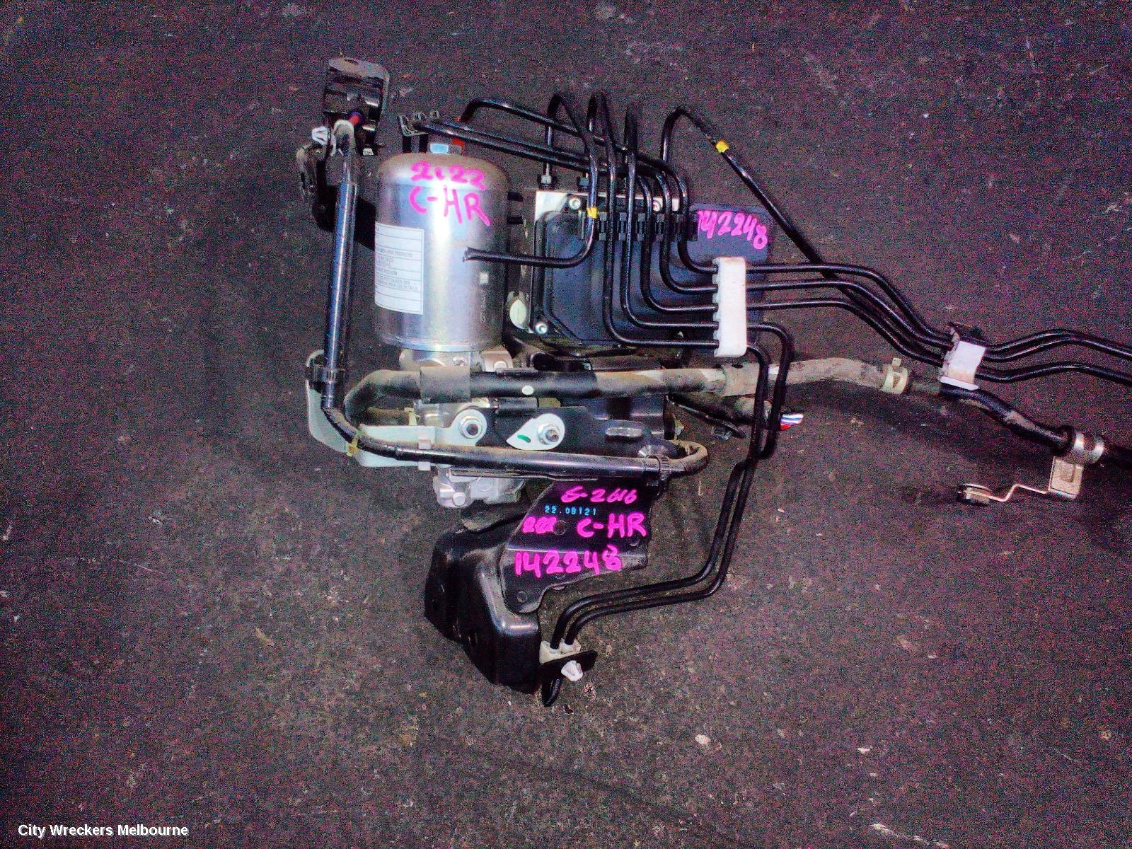 TOYOTA C-HR ABS PUMP/MODULATOR, GEN 1, MODULATOR UNIT, HYBRID TYPE, 10/2019 ONWARDS