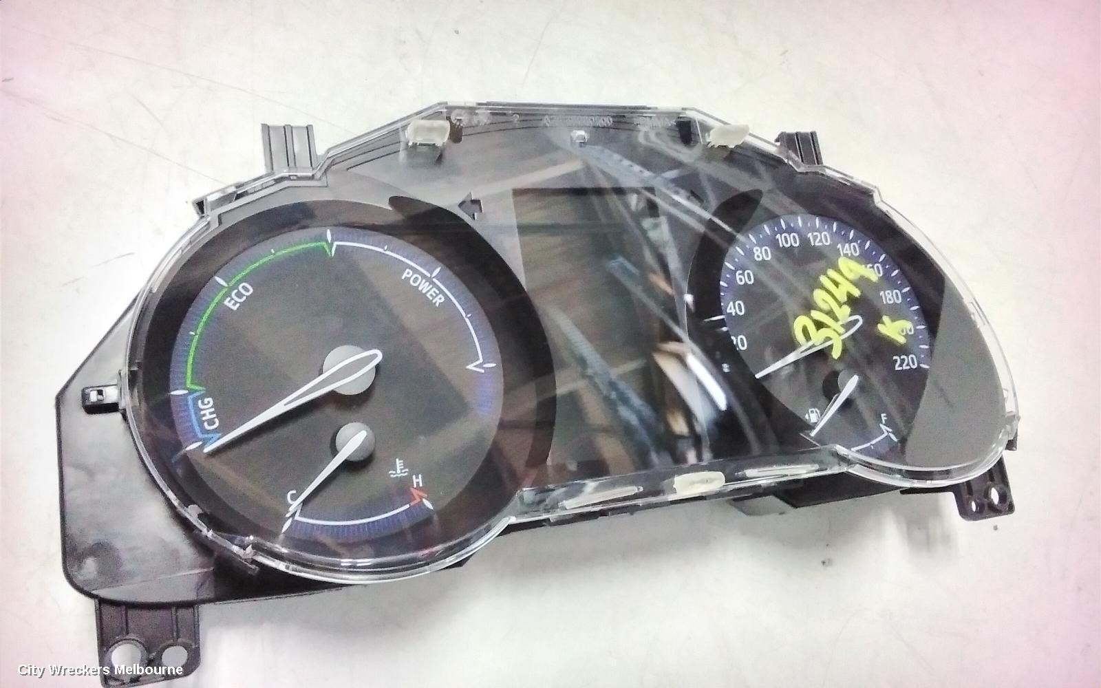 TOYOTA C-HR INSTRUMENT CLUSTER, AUTO T/M, HYBRID, ZYX10R, 10/2019 ONWARDS