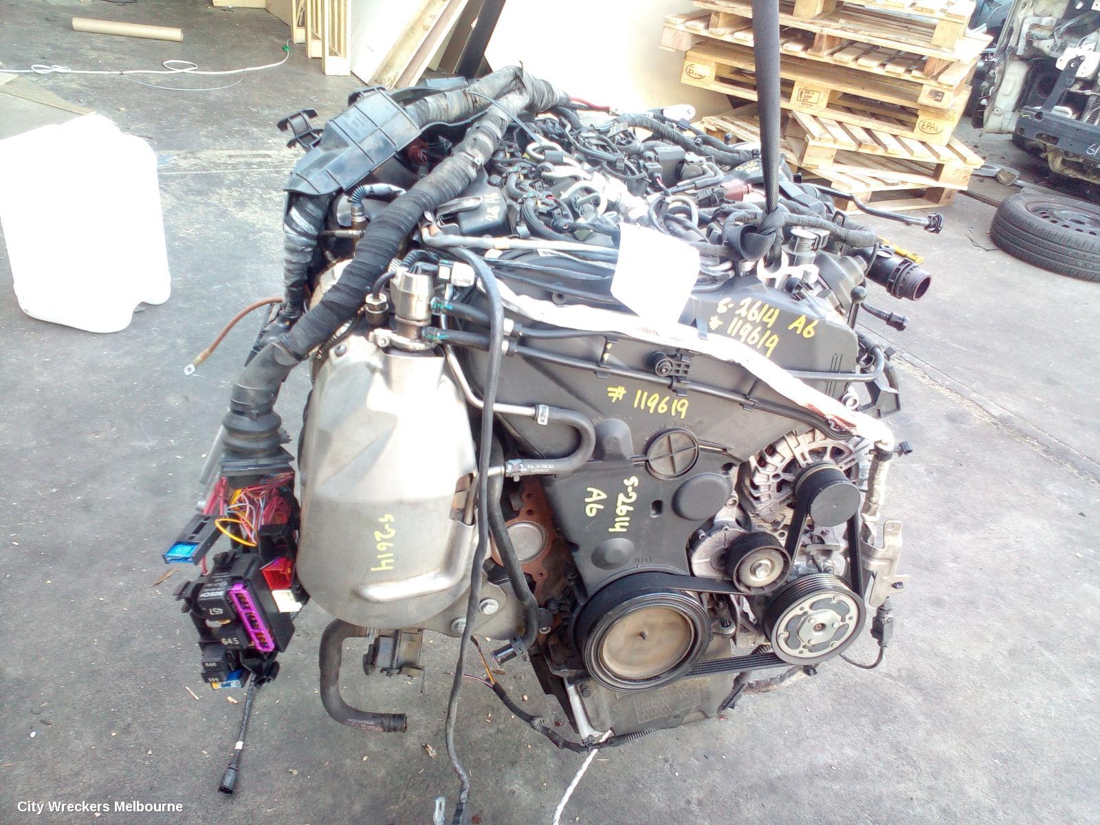 AUDI A6 ENGINE, DIESEL, 2.0, TURBO, 4G/C7, CNHA CODE, 04/2011 - 06/2018
