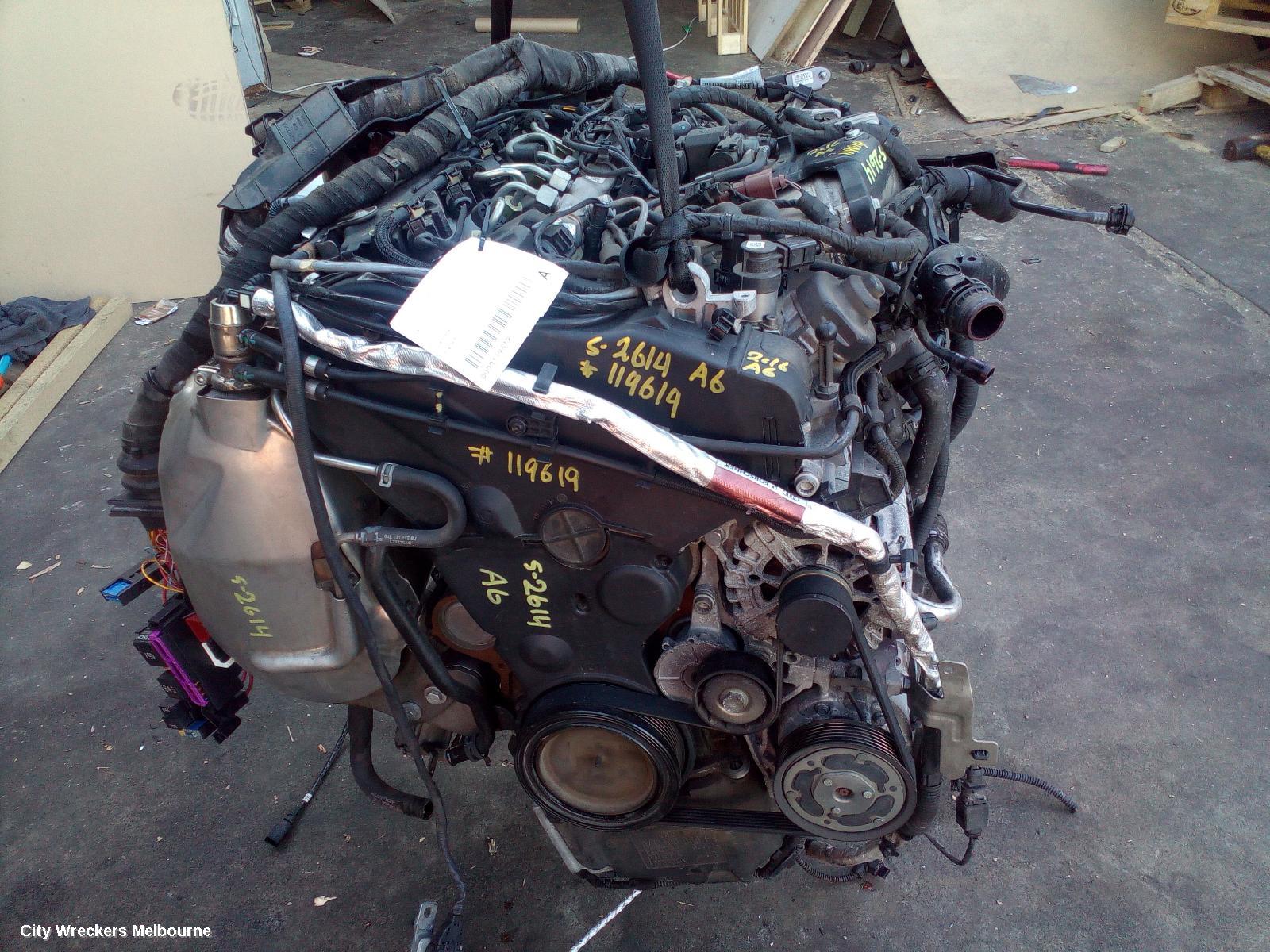 AUDI A6 ENGINE, DIESEL, 2.0, TURBO, 4G/C7, CNHA CODE, 04/2011 - 06/2018