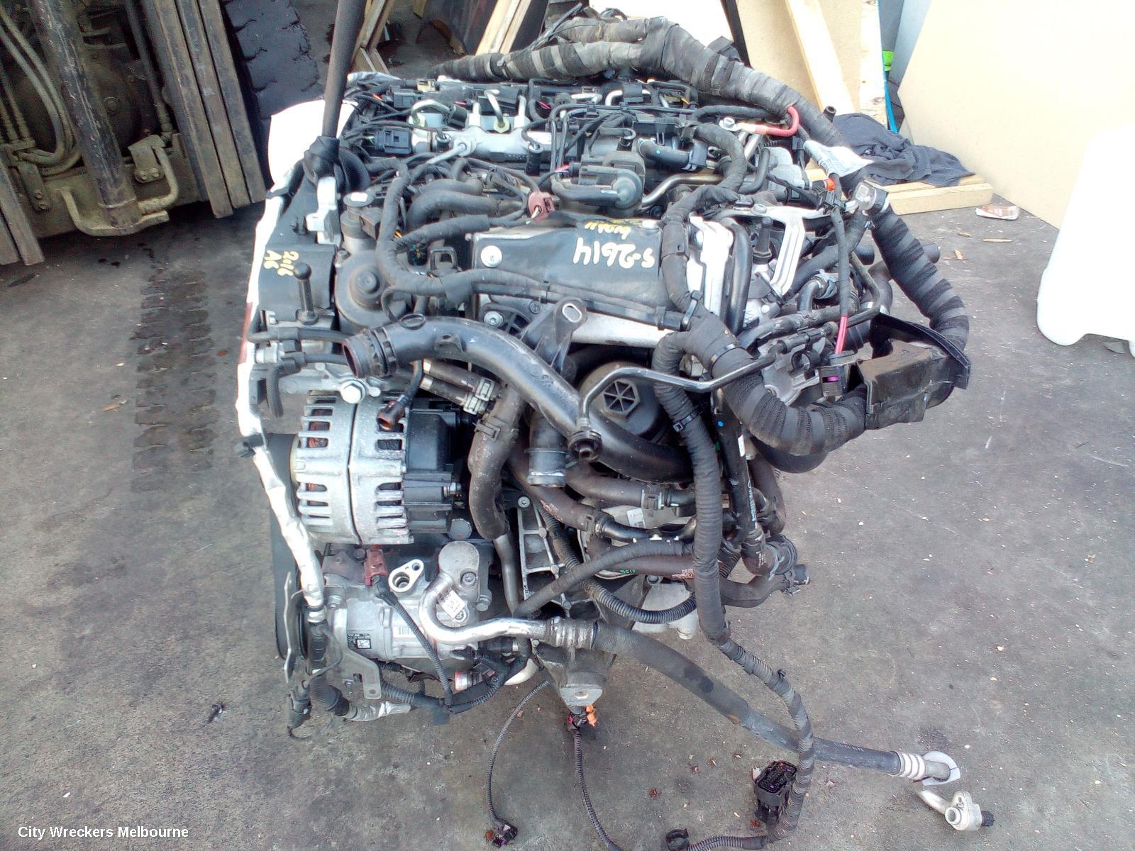 AUDI A6 ENGINE, DIESEL, 2.0, TURBO, 4G/C7, CNHA CODE, 04/2011 - 06/2018