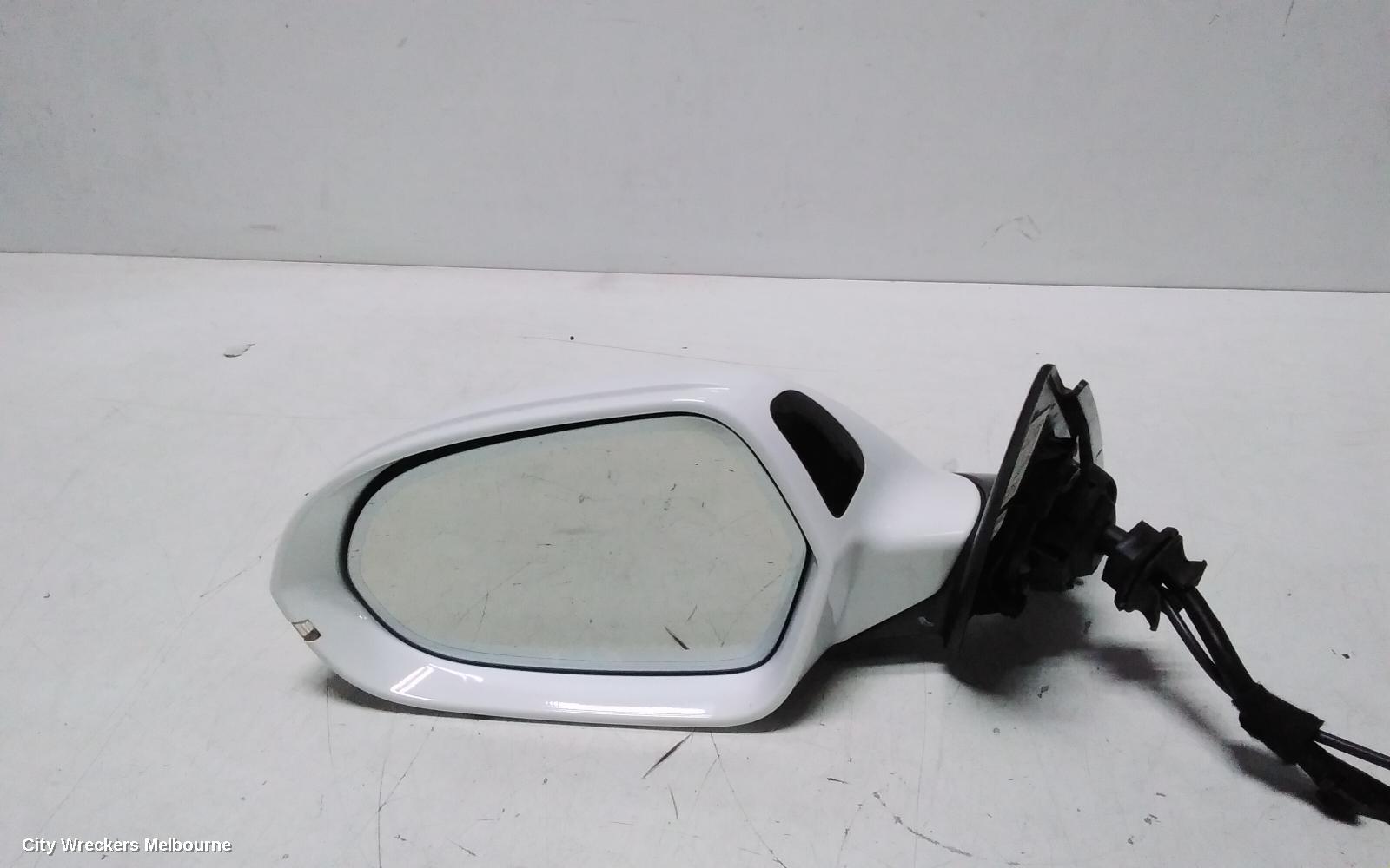 AUDI A6 LEFT DOOR MIRROR, 4G/C7, POWER FOLD, NON LANE CHANGE ASSIST & NON CAMERA TYPE (6XL/7Y0/KA2), 01/2012 - 06/2018