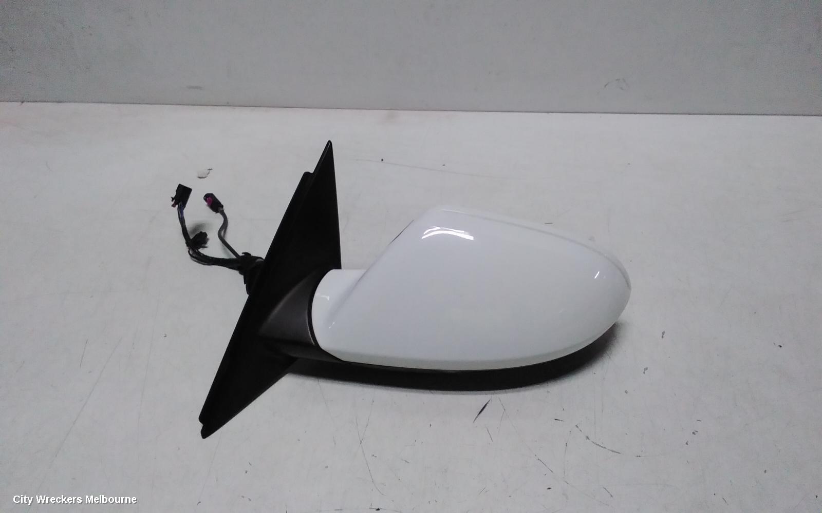 AUDI A6 LEFT DOOR MIRROR, 4G/C7, POWER FOLD, NON LANE CHANGE ASSIST & NON CAMERA TYPE (6XL/7Y0/KA2), 01/2012 - 06/2018