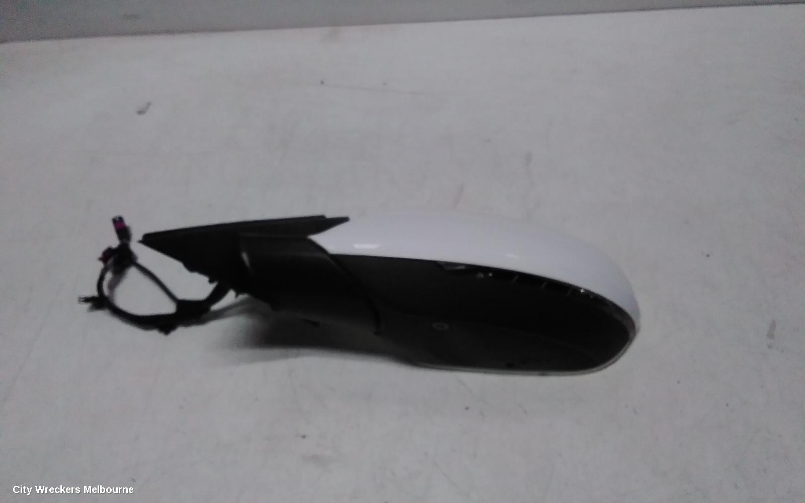 AUDI A6 LEFT DOOR MIRROR, 4G/C7, POWER FOLD, NON LANE CHANGE ASSIST & NON CAMERA TYPE (6XL/7Y0/KA2), 01/2012 - 06/2018