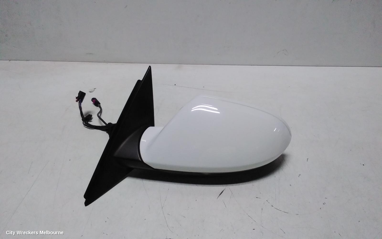 AUDI A6 LEFT DOOR MIRROR, 4G/C7, POWER FOLD, NON LANE CHANGE ASSIST & NON CAMERA TYPE (6XL/7Y0/KA2), 01/2012 - 06/2018