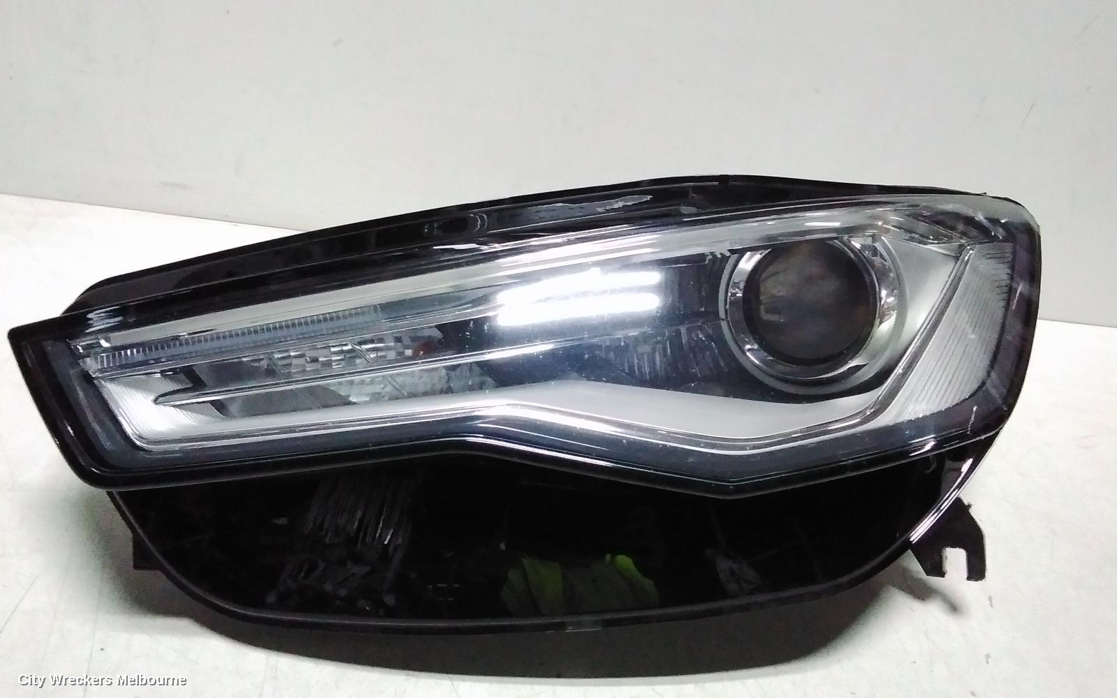AUDI A6 LEFT HEADLAMP, 4G/C7, SEDAN/WAGON, BI-XENON TYPE, 04/2011 - 06/2018