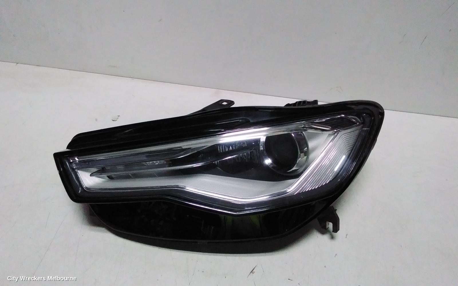 AUDI A6 LEFT HEADLAMP, 4G/C7, SEDAN/WAGON, BI-XENON TYPE, 04/2011 - 06/2018