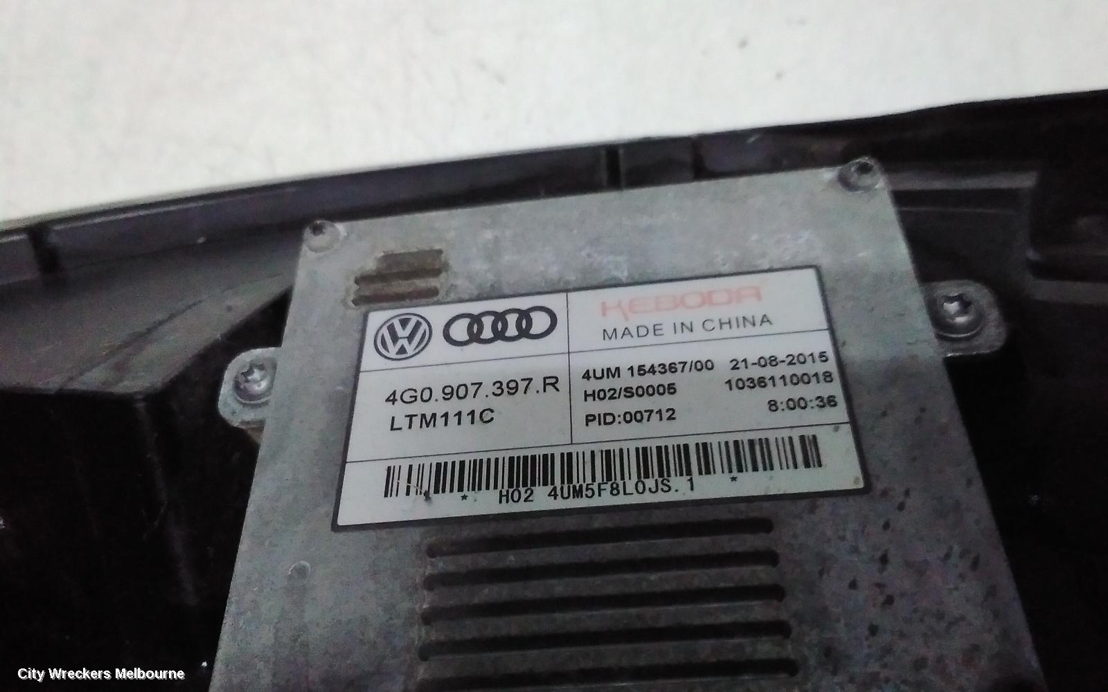 AUDI A6 LEFT HEADLAMP, 4G/C7, SEDAN/WAGON, BI-XENON TYPE, 04/2011 - 06/2018