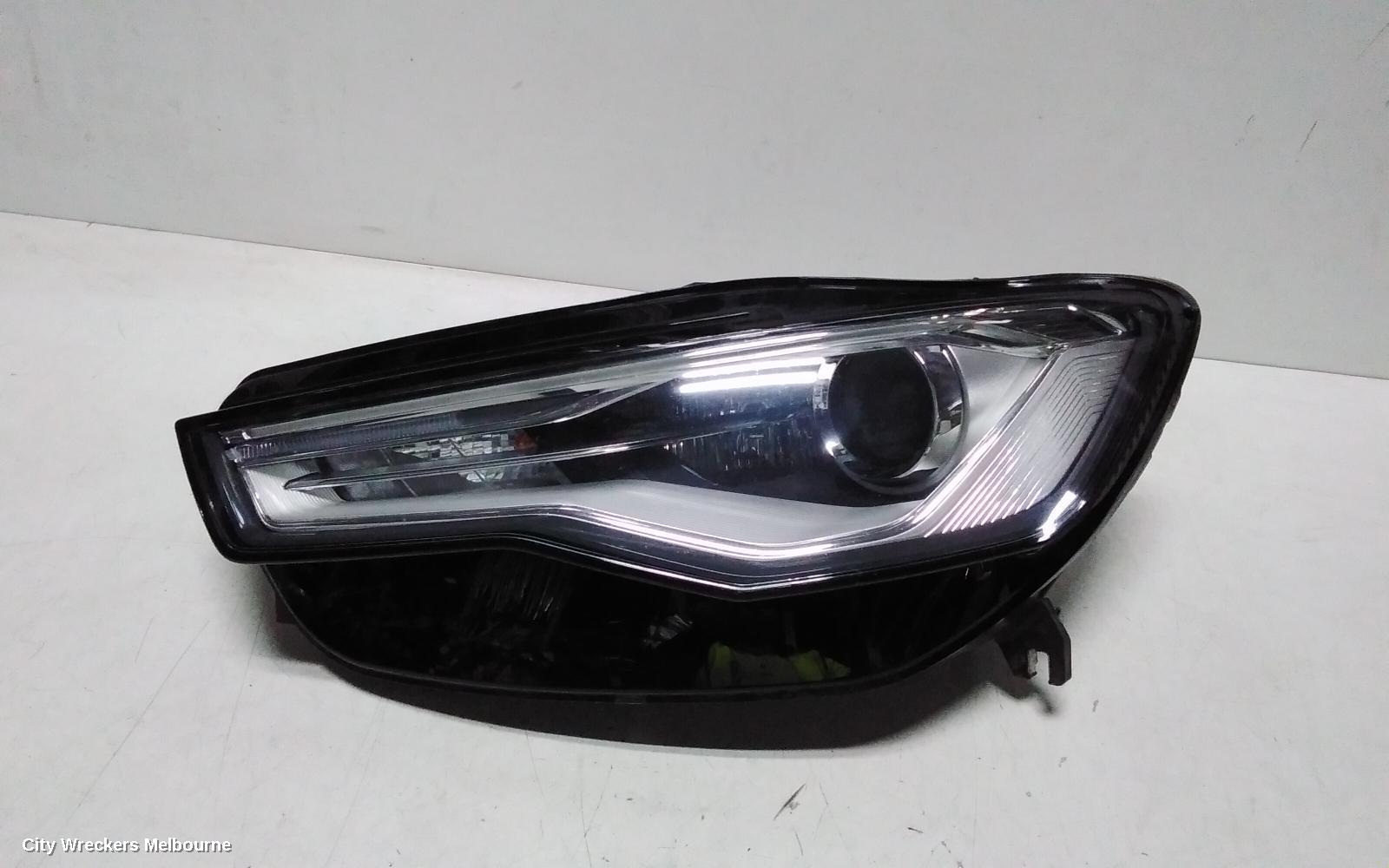 AUDI A6 LEFT HEADLAMP, 4G/C7, SEDAN/WAGON, BI-XENON TYPE, 04/2011 - 06/2018