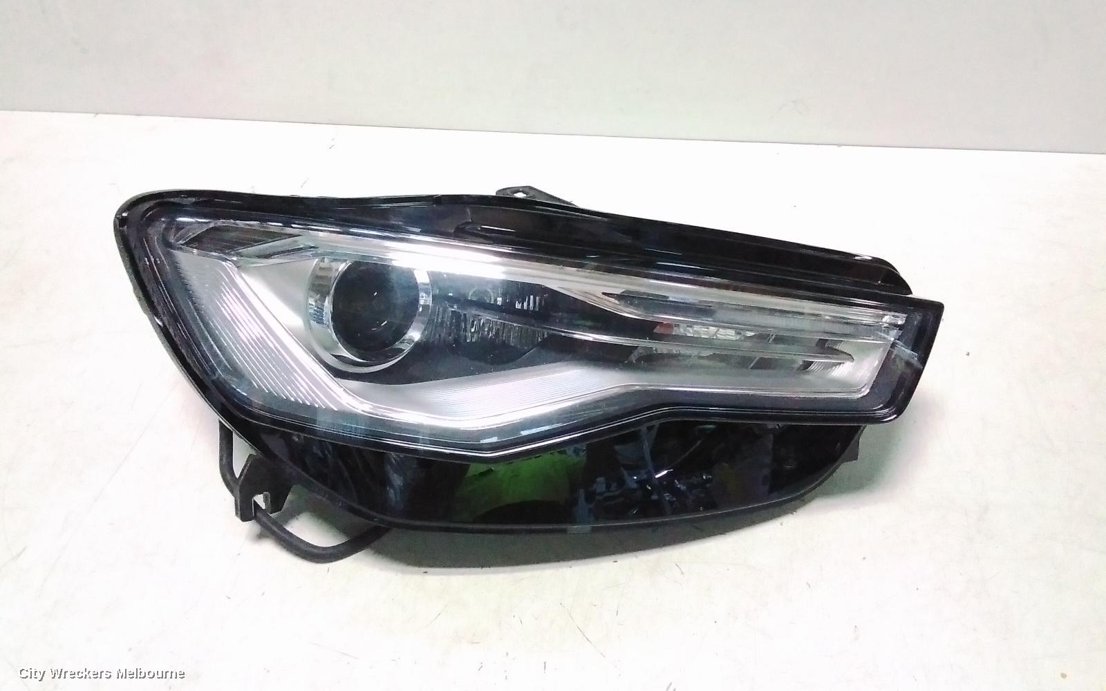 AUDI A6 RIGHT HEADLAMP, 4G/C7, SEDAN/WAGON, BI-XENON TYPE, 04/2011 - 06/2018