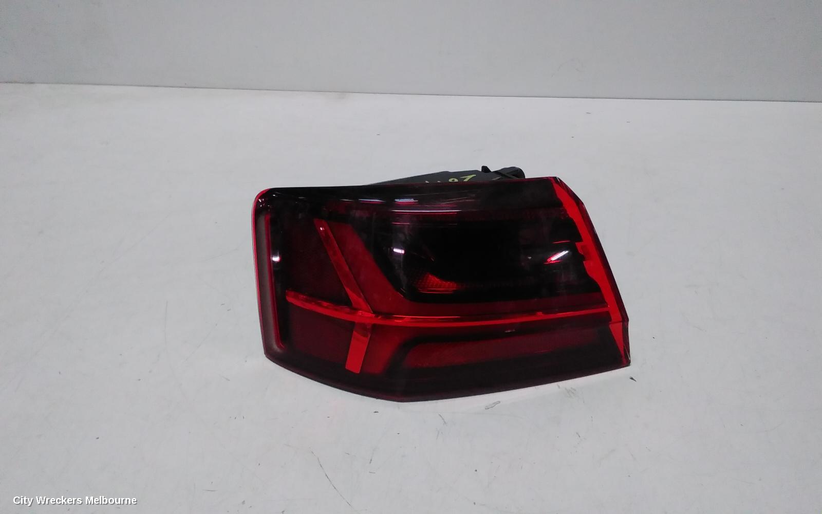 AUDI A6 LEFT TAILLIGHT, 4G/C7, SEDAN, LED TYPE, OPTION 8SK, 09/2014 - 06/2018