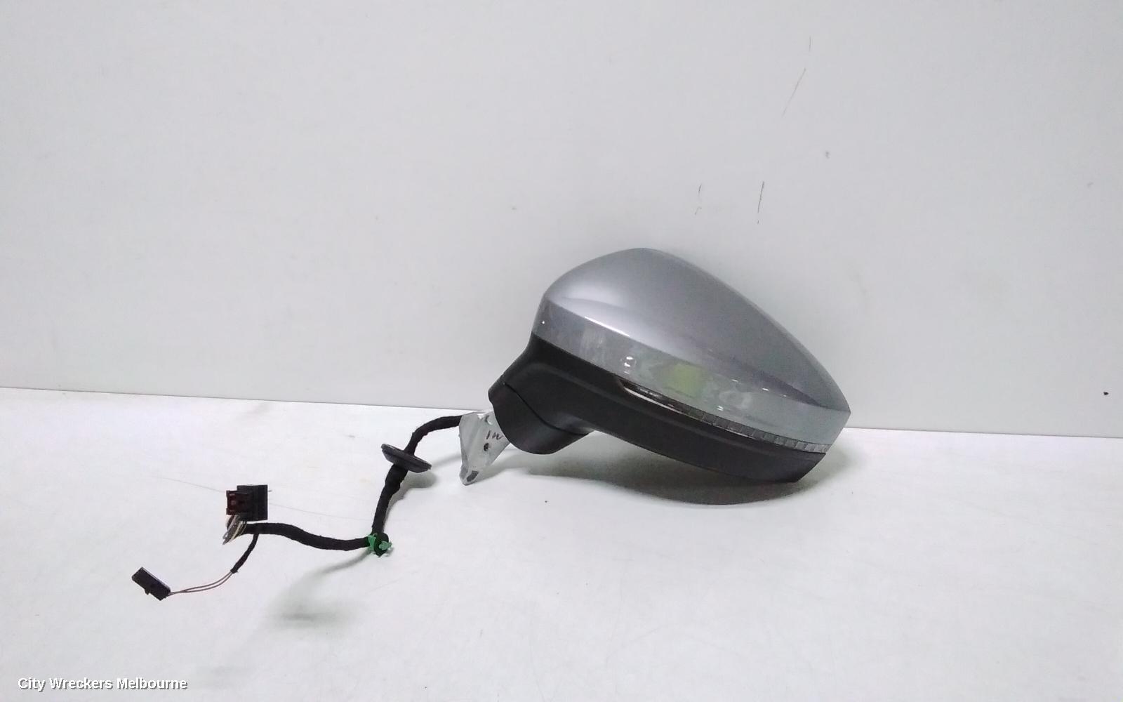 VOLKSWAGEN TIGUAN LEFT DOOR MIRROR, 5NA, POWER FOLD, W/ LANE CHANGE ASSIST, NON CAMERA TYPE (6XQ/KA02/1979D), ALLSPACE, 07/2018 ONWARDS