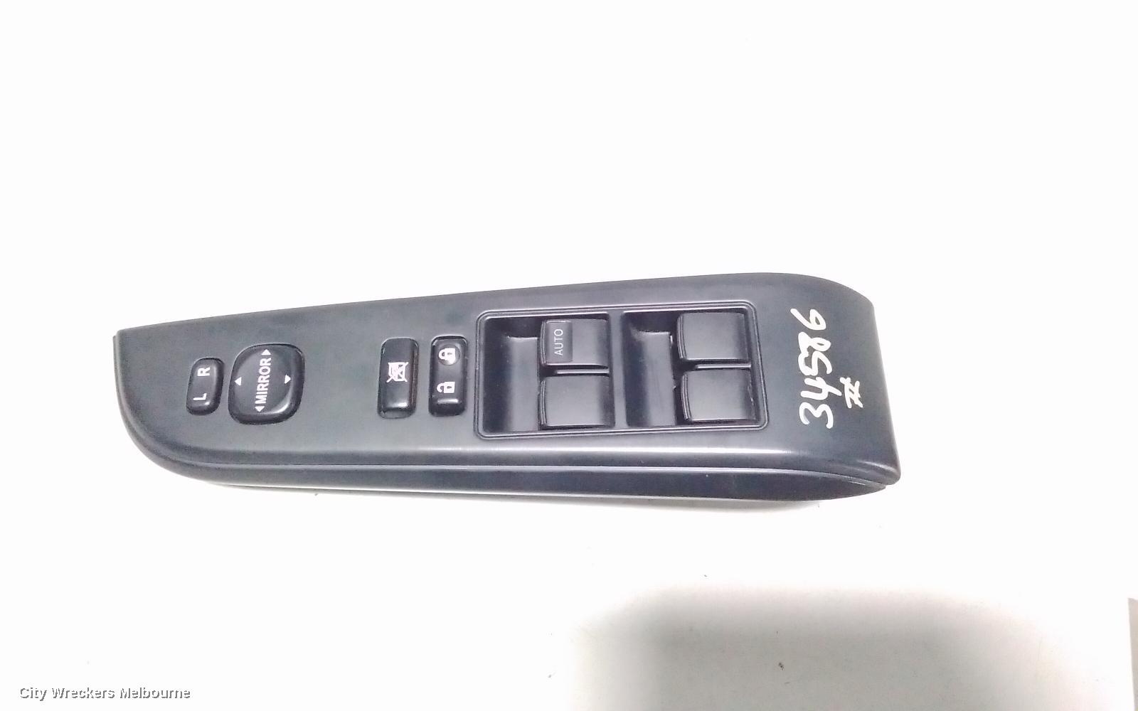 TOYOTA CAMRY PWR DR WIND SWITCH, RH FRONT (MASTER SWITCH), ASV50/AVV50, 12/2011 - 10/2017