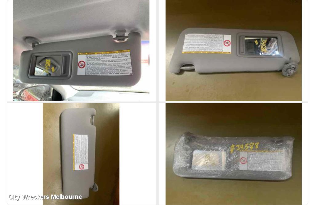 TOYOTA CAMRY SUNVISOR, ASV50/AVV50, LH SIDE, NON LAMP TYPE, 12/2011 - 10/2017