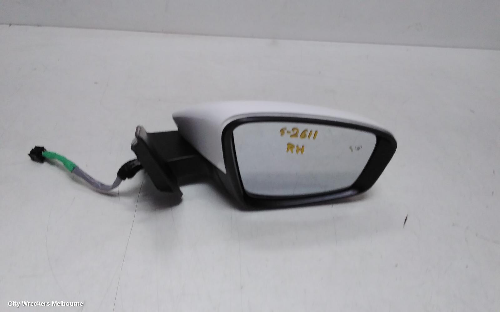 MG HS RIGHT DOOR MIRROR, SAS23, HEATED, ELECT ADJ, COLOUR CODED, 09/2019 ONWARDS