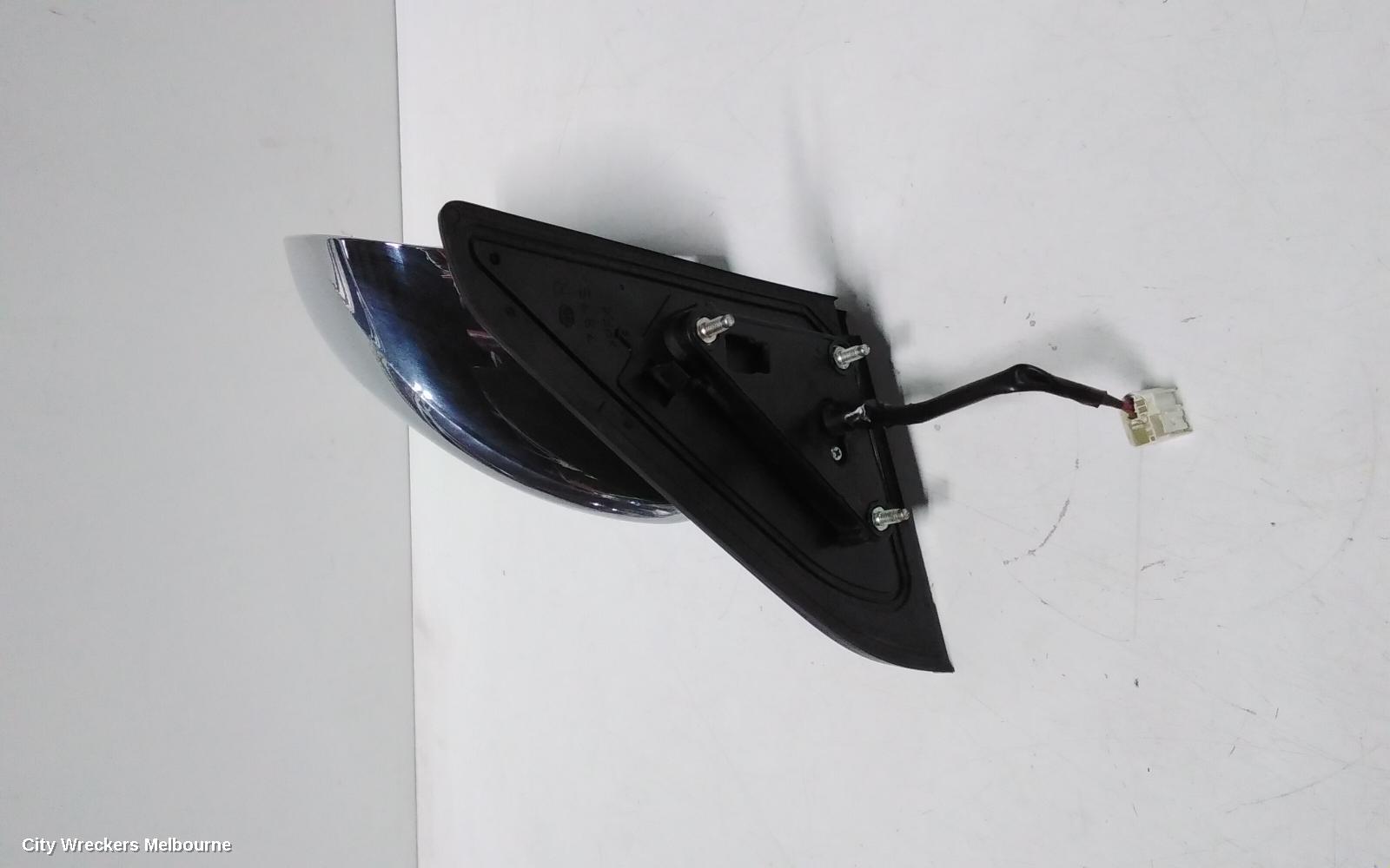 TOYOTA PRADO RIGHT DOOR MIRROR, 120 SERIES, CHROME, 02/2003 - 10/2009