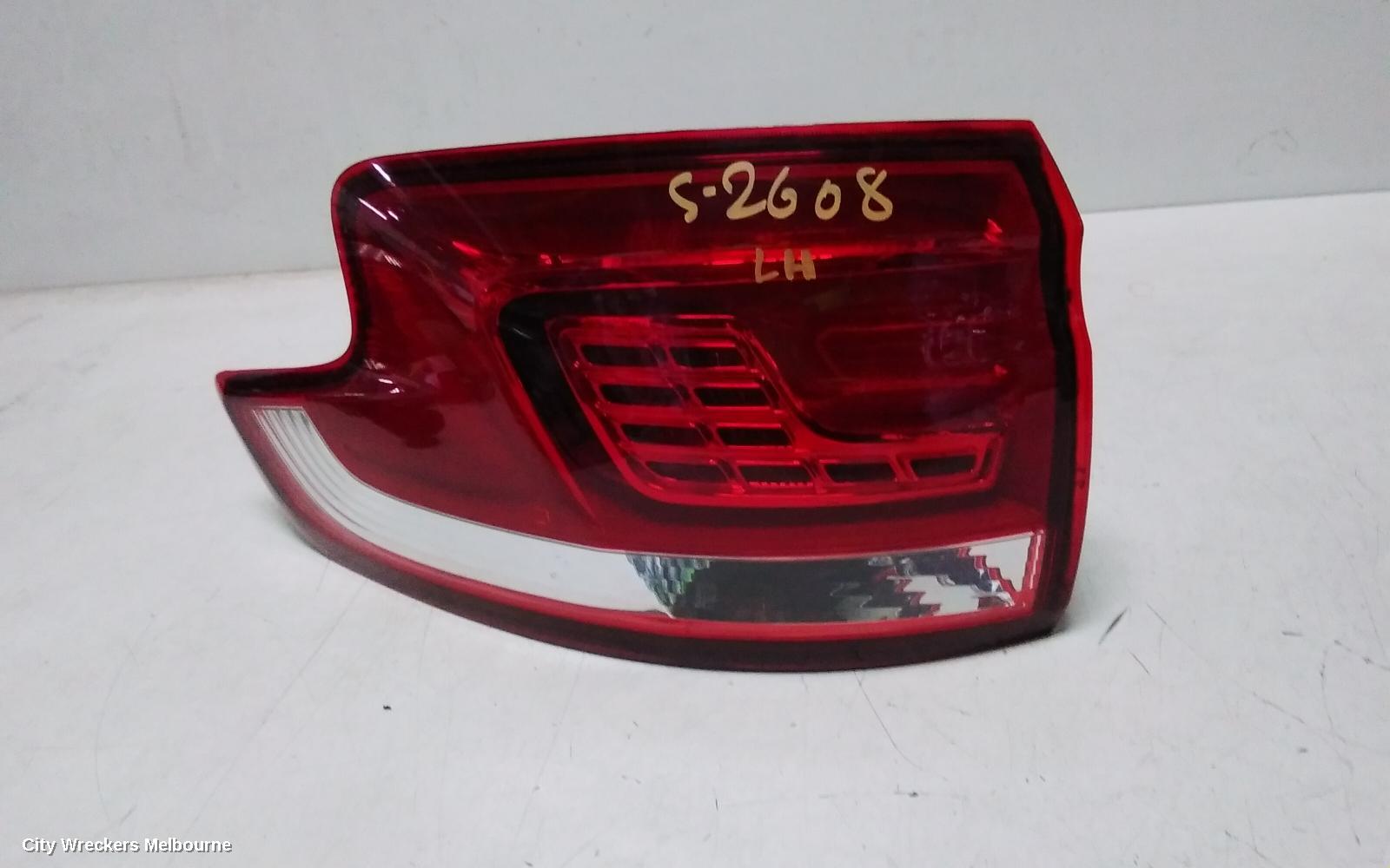 LDV G10 LEFT TAILLIGHT, SV7A, WAGON, IN BODY, TAILGATE TYPE, LED, 04/2015 - 08/2022