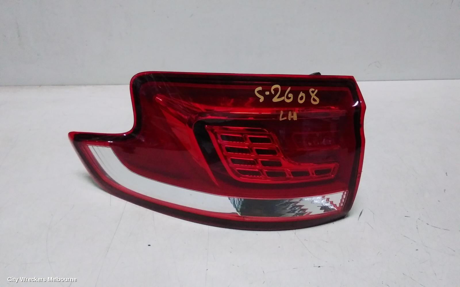 LDV G10 LEFT TAILLIGHT, SV7A, WAGON, IN BODY, TAILGATE TYPE, LED, 04/2015 - 08/2022