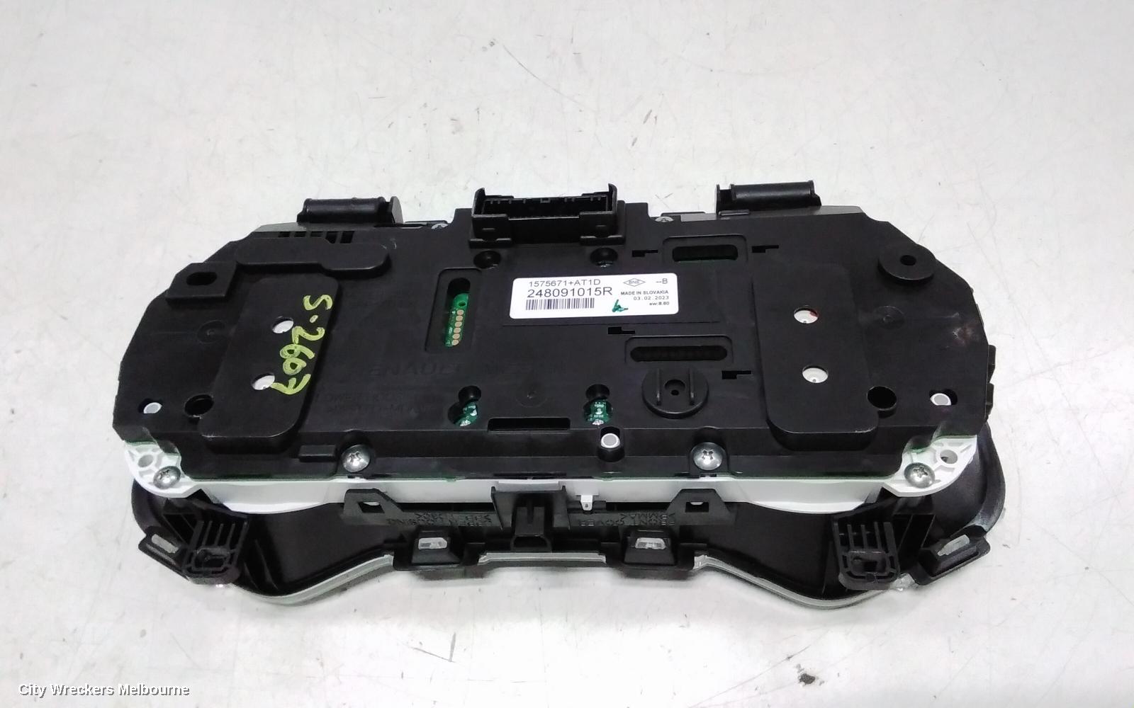 RENAULT TRAFIC INSTRUMENT CLUSTER, DIESEL, AUTO T/M, X82, 09/2019 ONWARDS