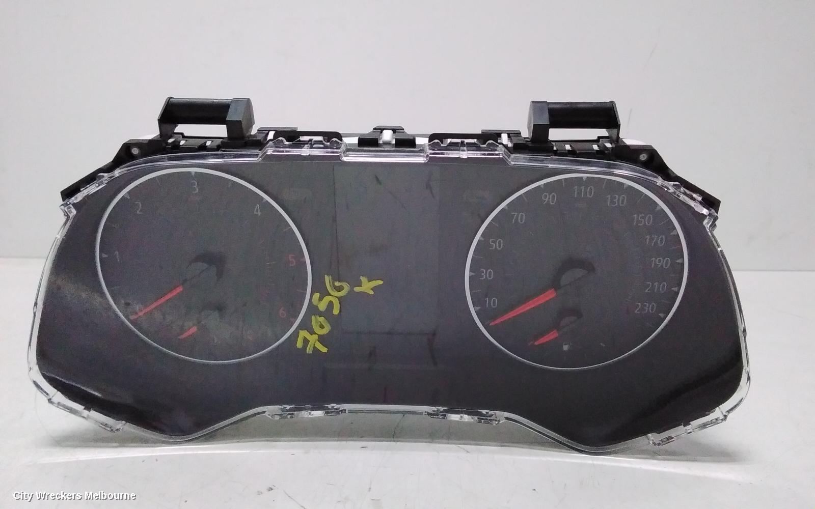 RENAULT TRAFIC INSTRUMENT CLUSTER, DIESEL, AUTO T/M, X82, 09/2019 ONWARDS