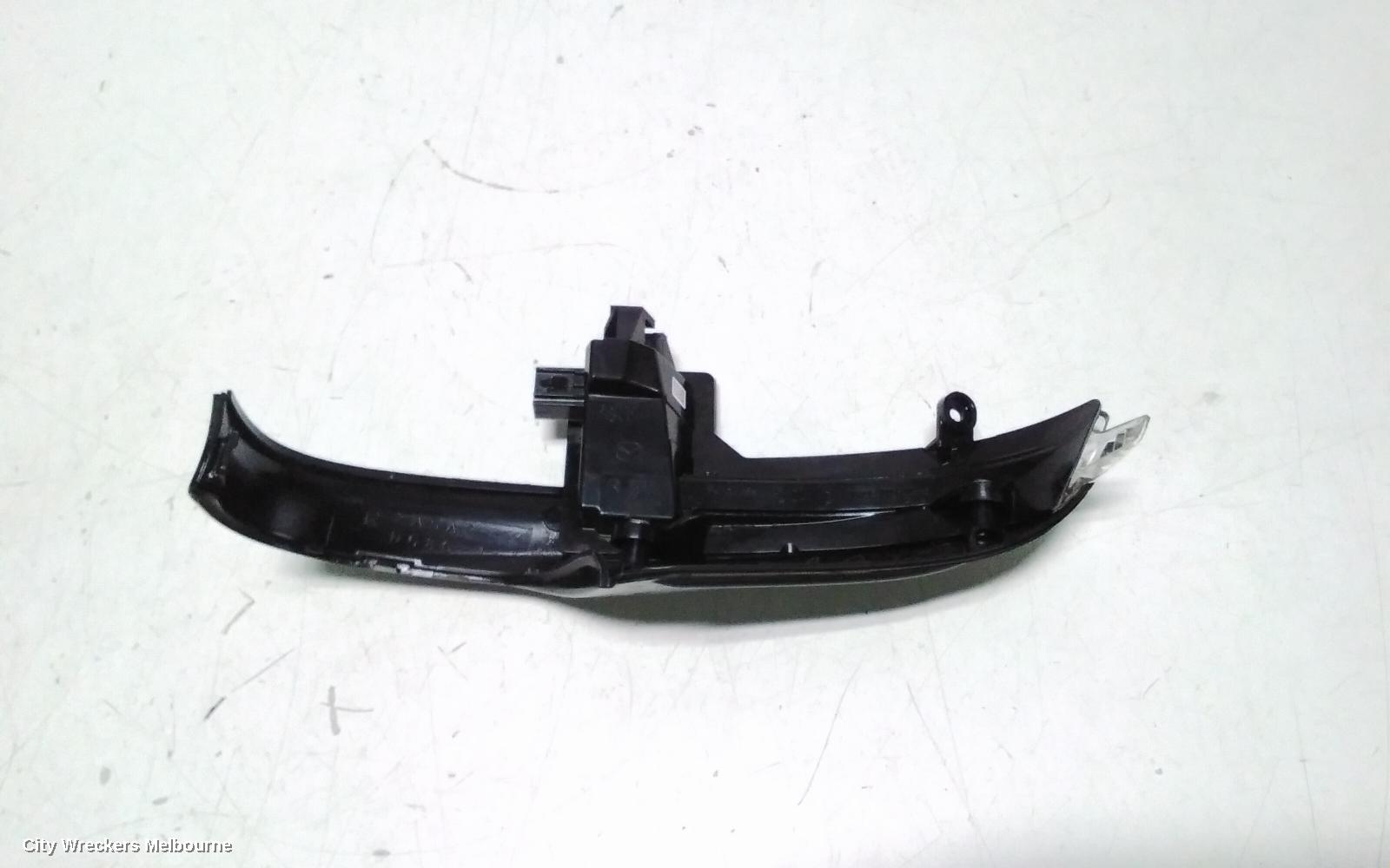 MAZDA 2 RIGHT DOOR MIRROR, DJ/DL, HATCH/SEDAN, POWER FOLD, NON BLIND SPOT TYPE, 01/2017 - 10/2019