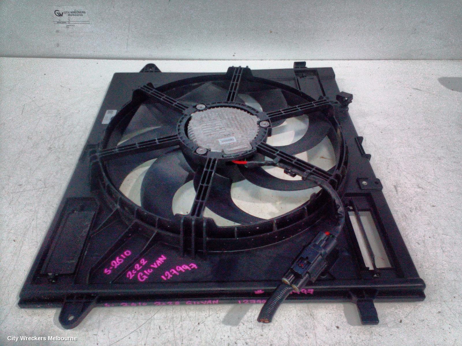 LDV G10 FAN, ENG FAN ASSY, 2.0, DIESEL, SV7C, VAN, 06/2021 ONWARDS