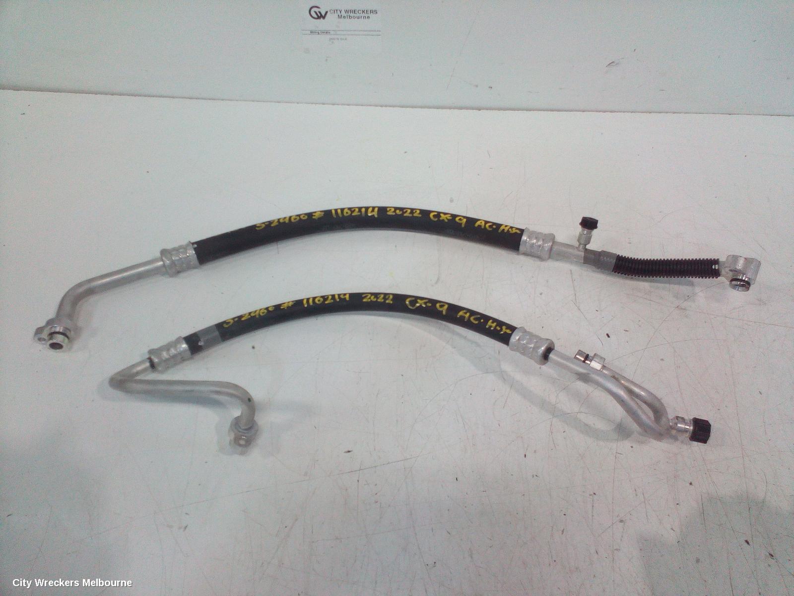 MAZDA CX9 A/C HOSES, TC, COMPRESSOR TO CONDENSER, 07/2016 ONWARDS