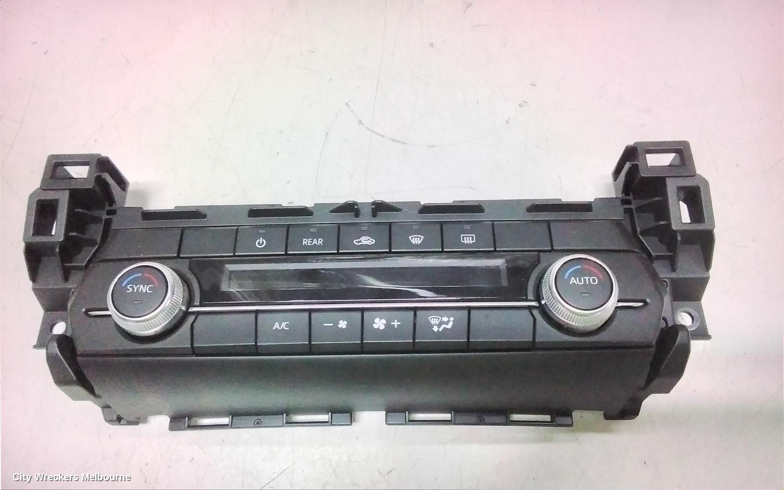 MAZDA CX9 HEATER/AC CONTROLS, FRONT, THREE ZONE CLIMATE CONTROL, NON HEATED SEAT TYPE, TC, SPORT, 07/2016 ONWARDS
