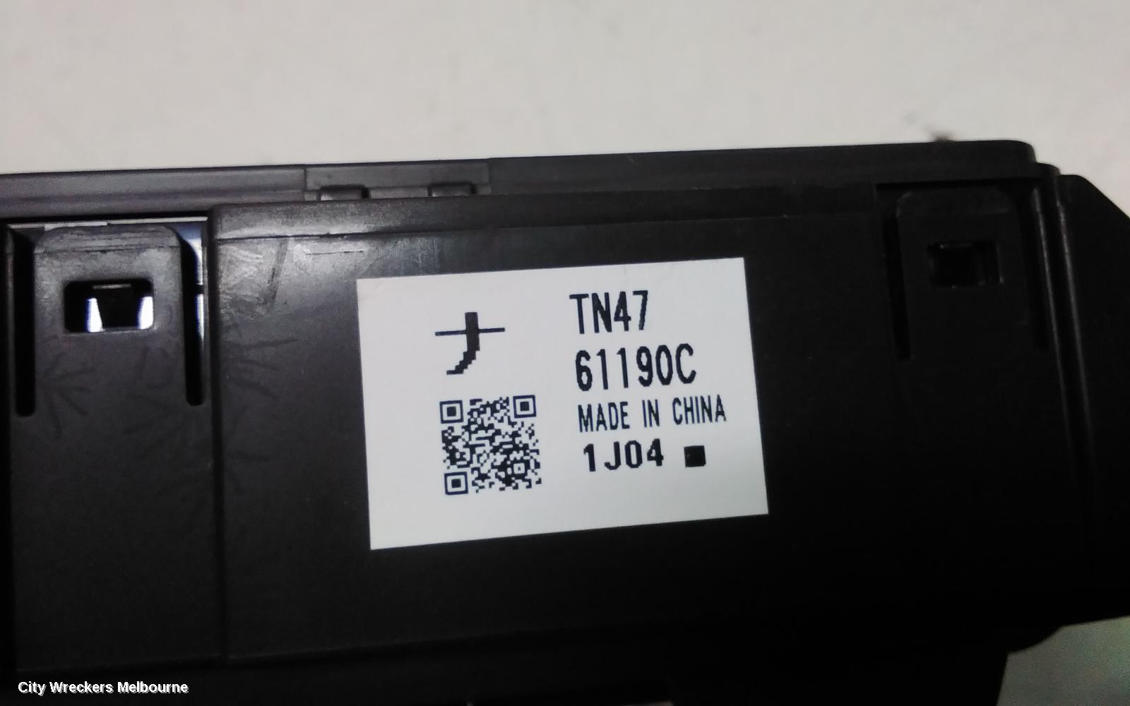 MAZDA CX9 HEATER/AC CONTROLS, FRONT, THREE ZONE CLIMATE CONTROL, NON HEATED SEAT TYPE, TC, SPORT, 07/2016 ONWARDS