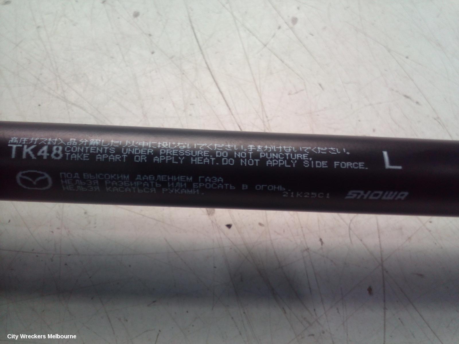 MAZDA CX9 HATCH STRUT, TAILGATE STRUTS (PAIR), TC, NON POWER LIFTGATE TYPE, 07/2016 ONWARDS